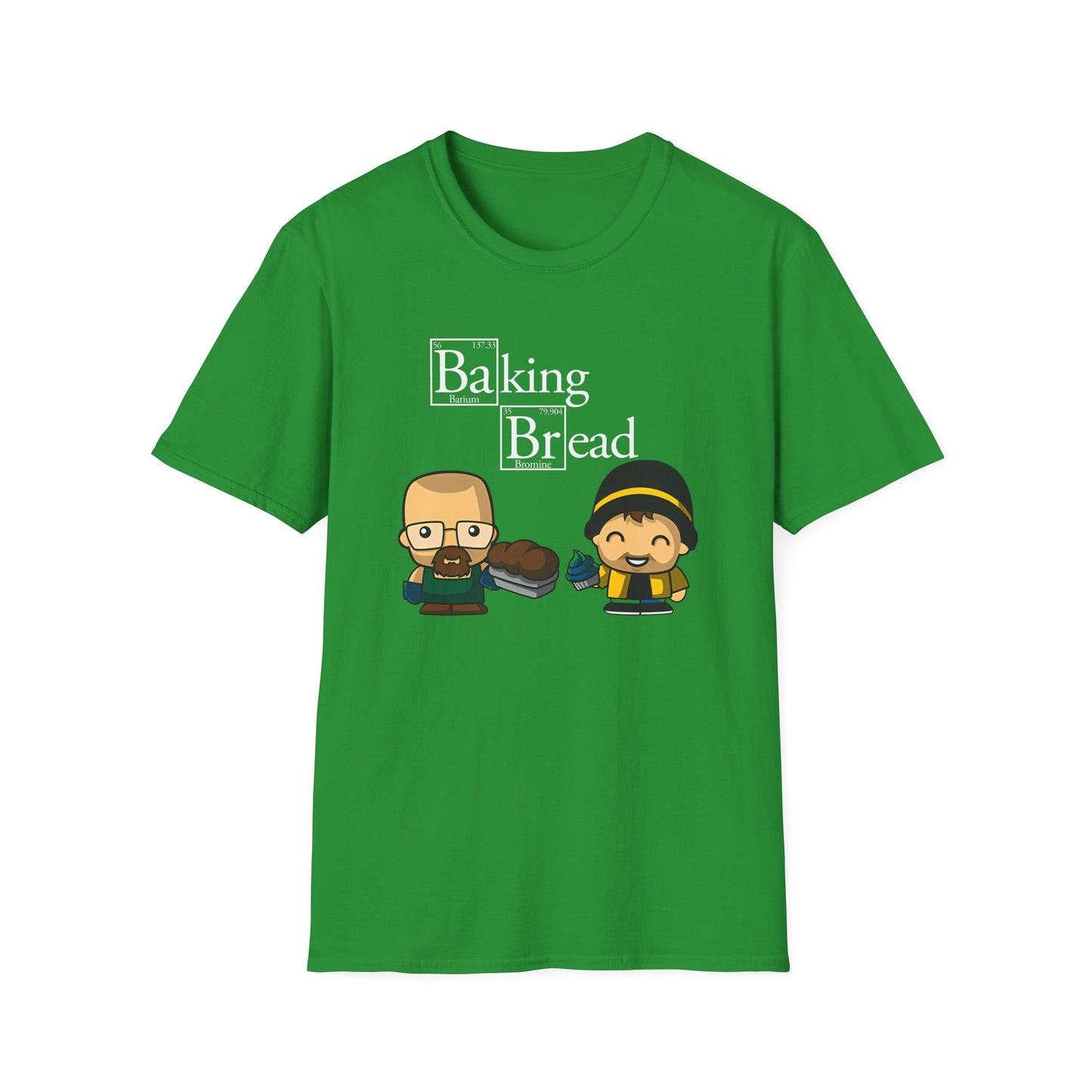 Funny Pop Culture Hilarious Chemistry Student Baking Bread T-Shirt