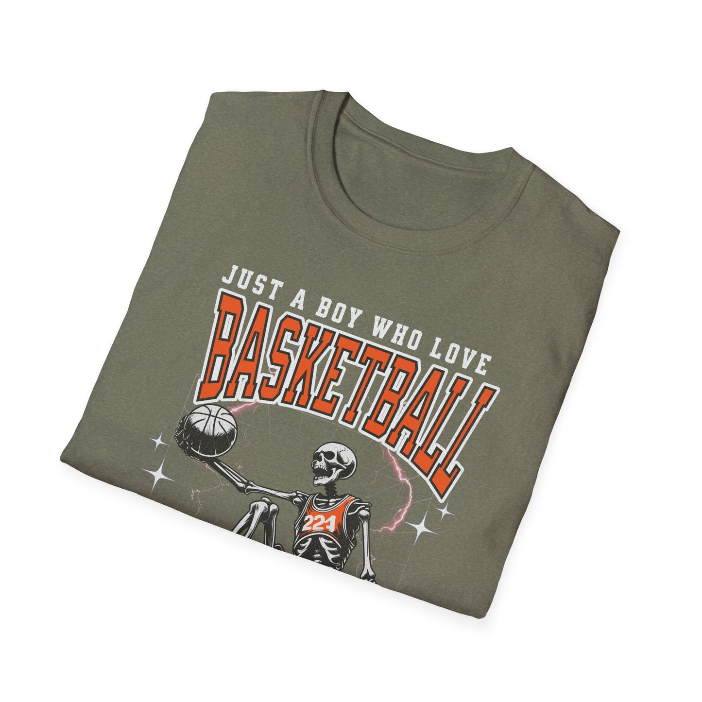 Just a Boy Who Loves Basketball T-Shirt