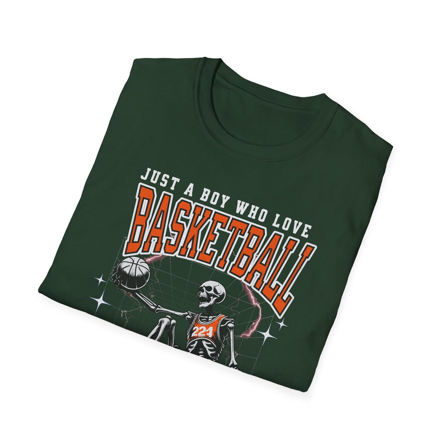 Just a Boy Who Loves Basketball T-Shirt