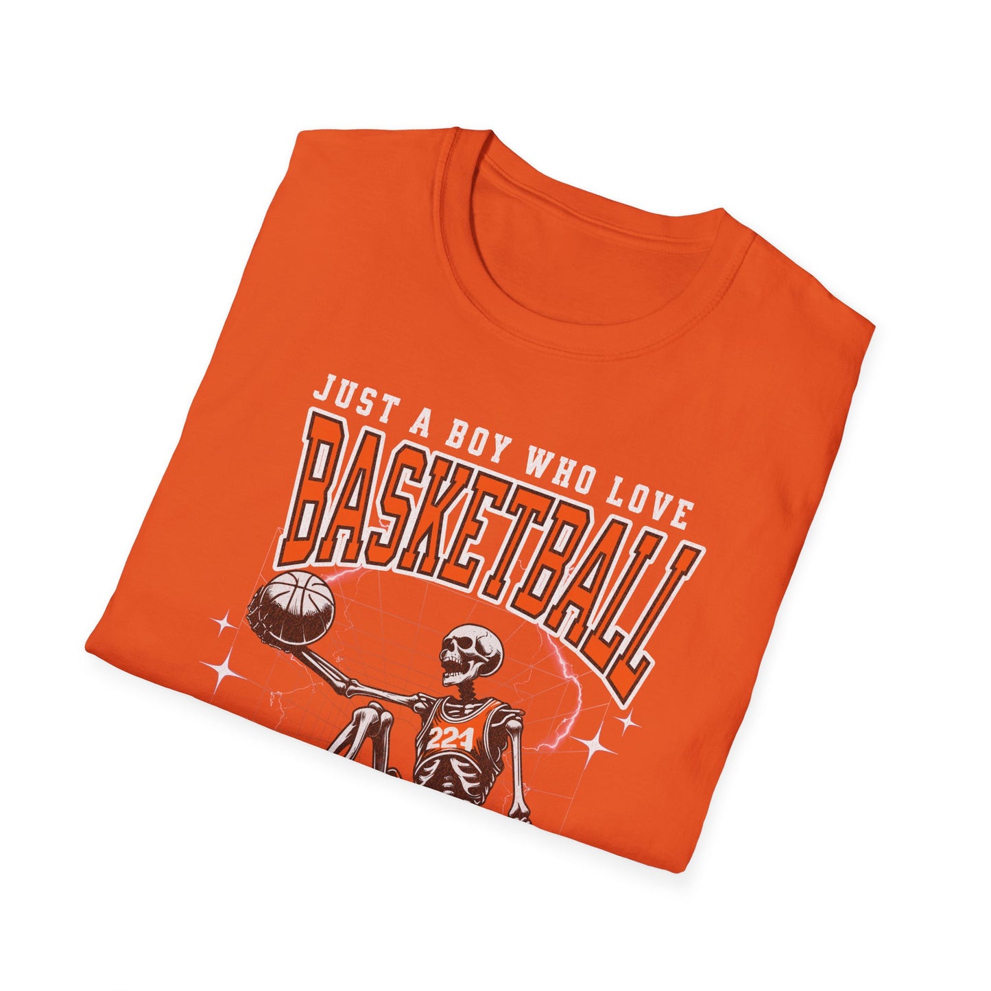 Just a Boy Who Loves Basketball T-Shirt