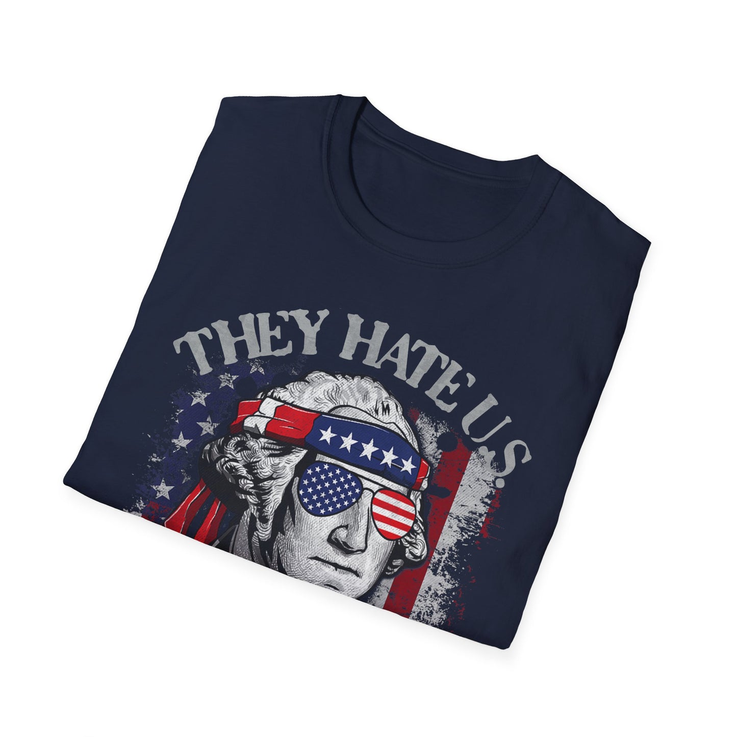 Funny George Washington 4th of July President T-Shirt