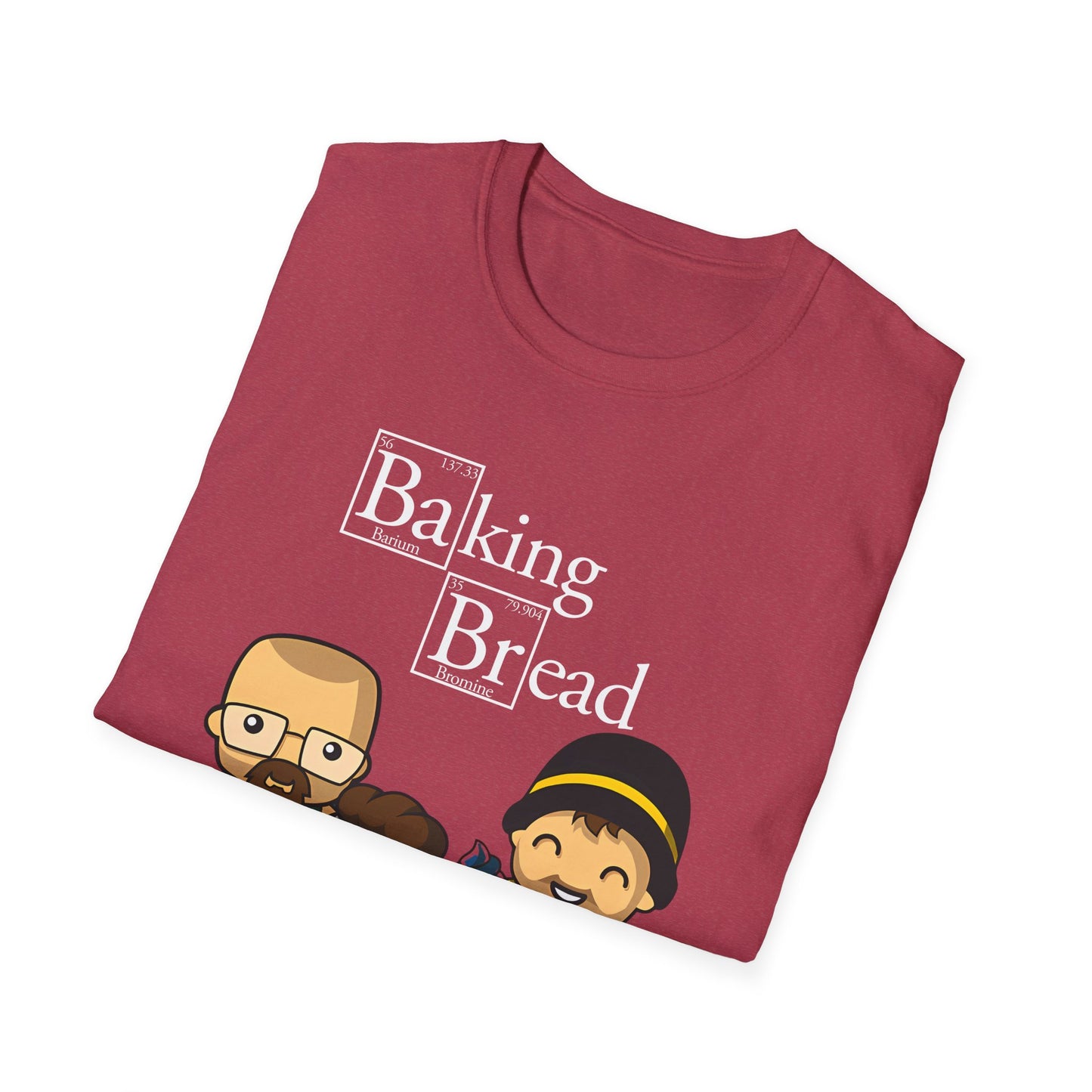 Funny Pop Culture Hilarious Chemistry Student Baking Bread T-Shirt