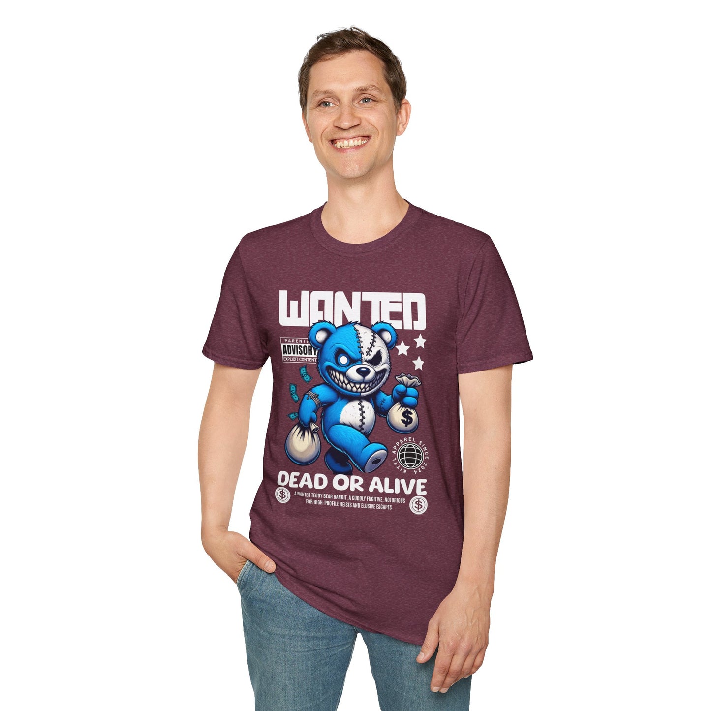 Teddy Bear Dead or Alive Streetwear T-Shirt