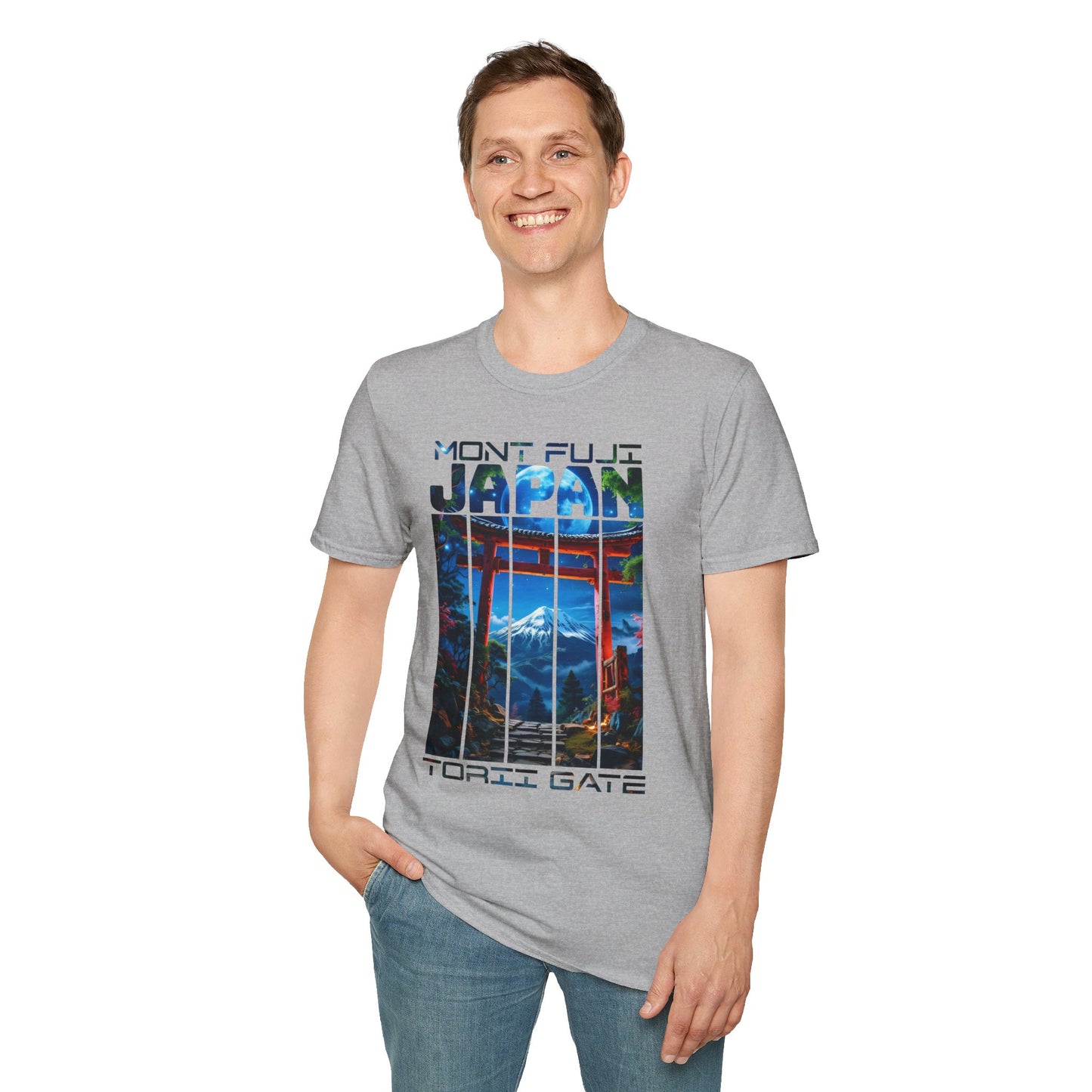 Mont Fuji Japan Torii Gate T-shirt