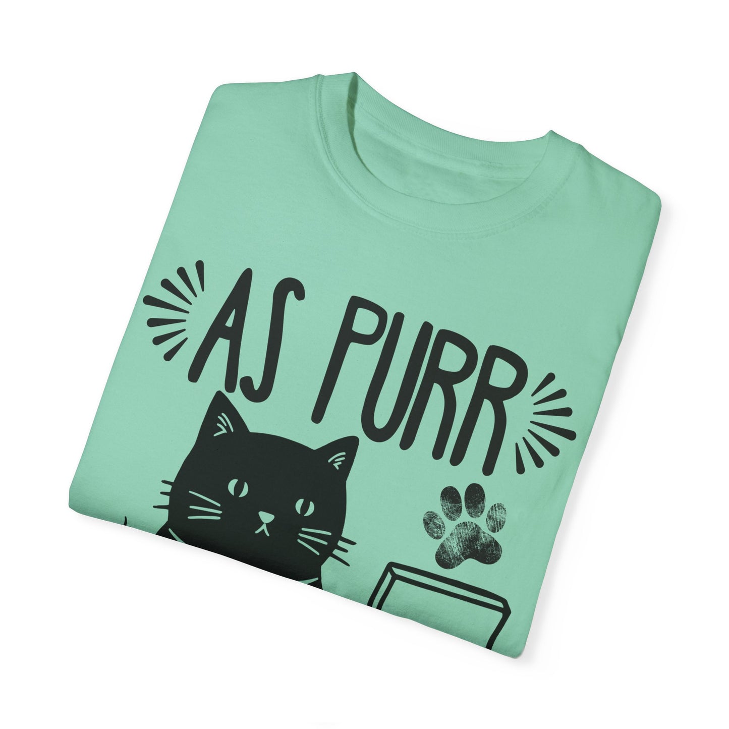 As Purr My Last Email Funny Cat T-shirt