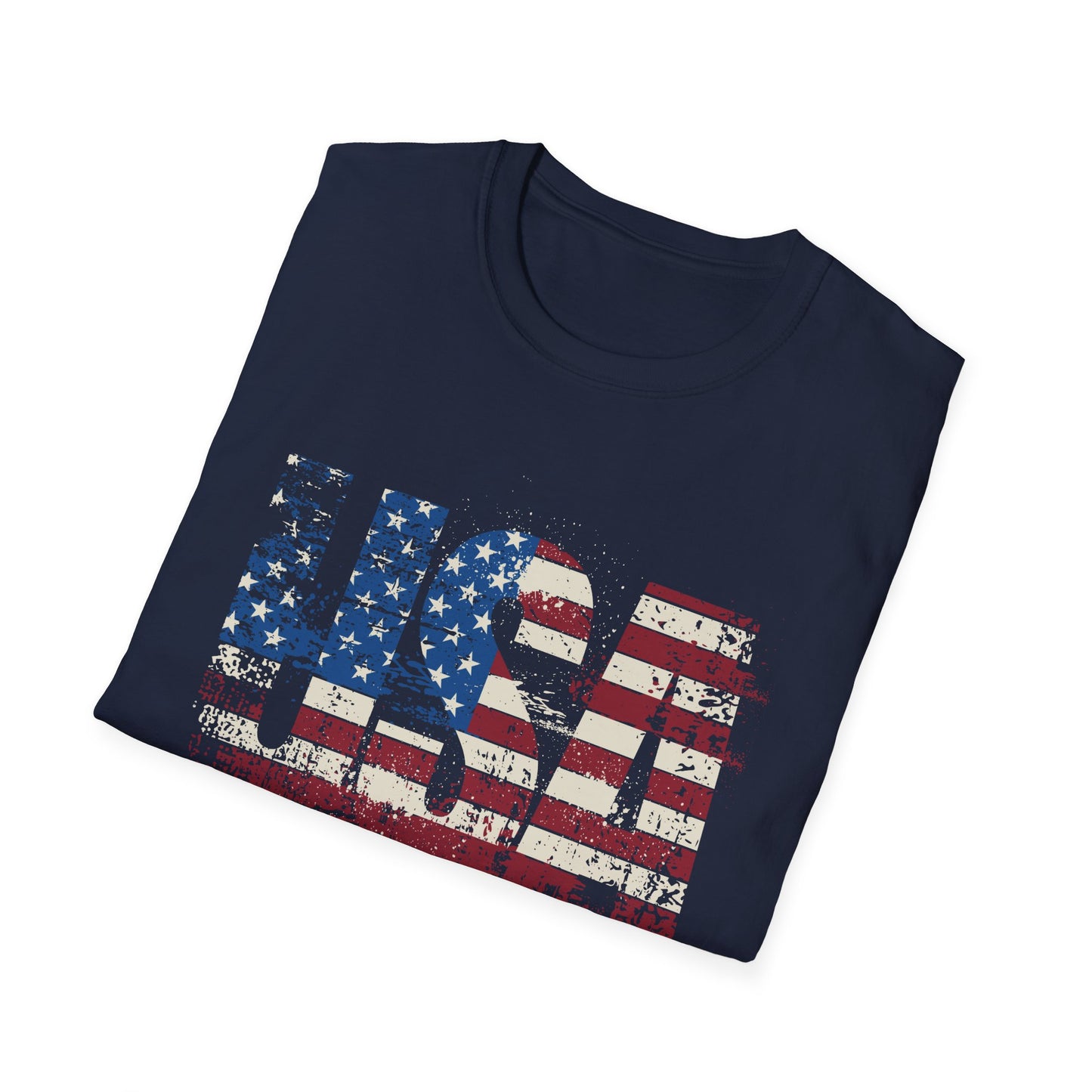 USA Pride US Flag Made in America 4th of July T-shirt
