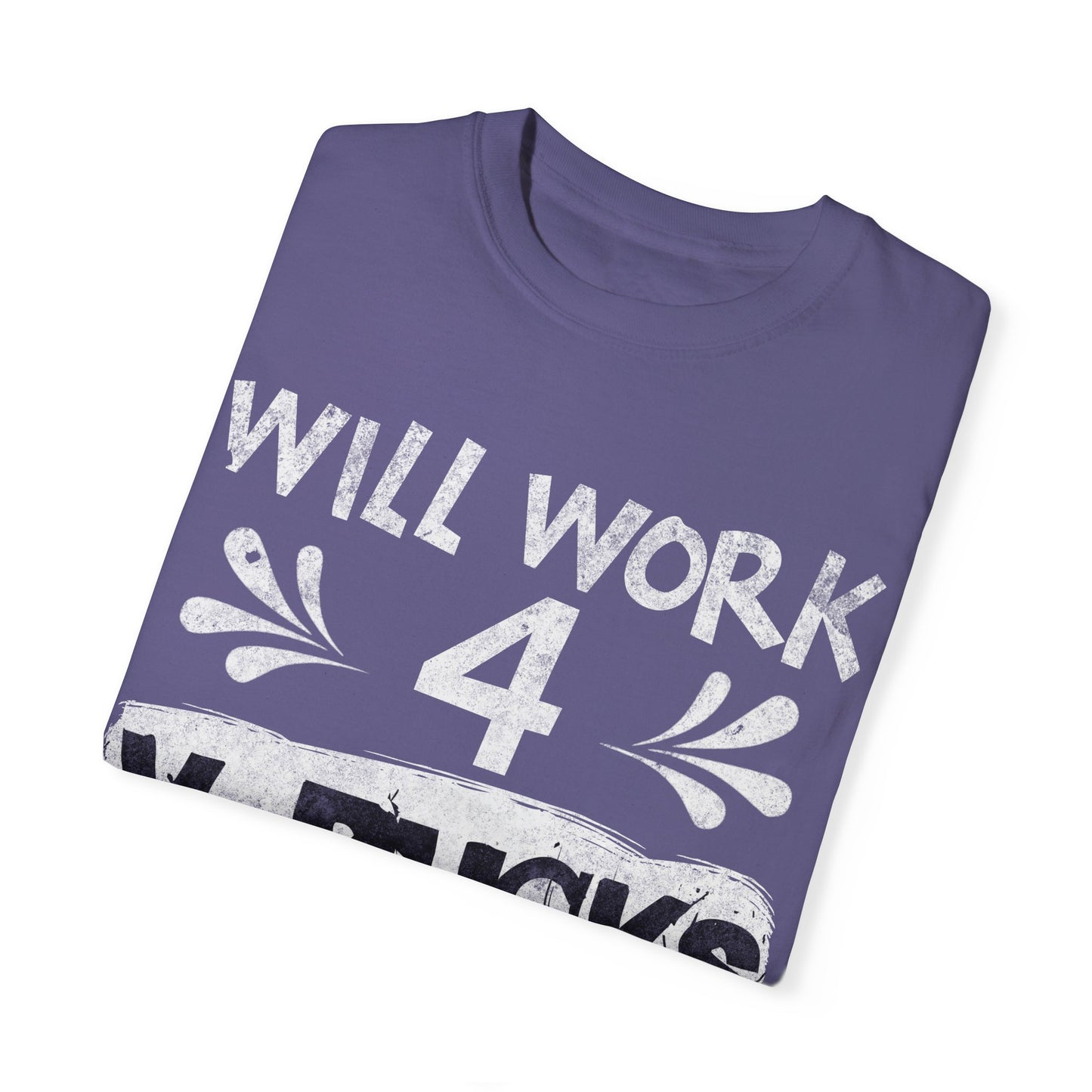Will Work for V-Bucks Funny Gamer T-shirt