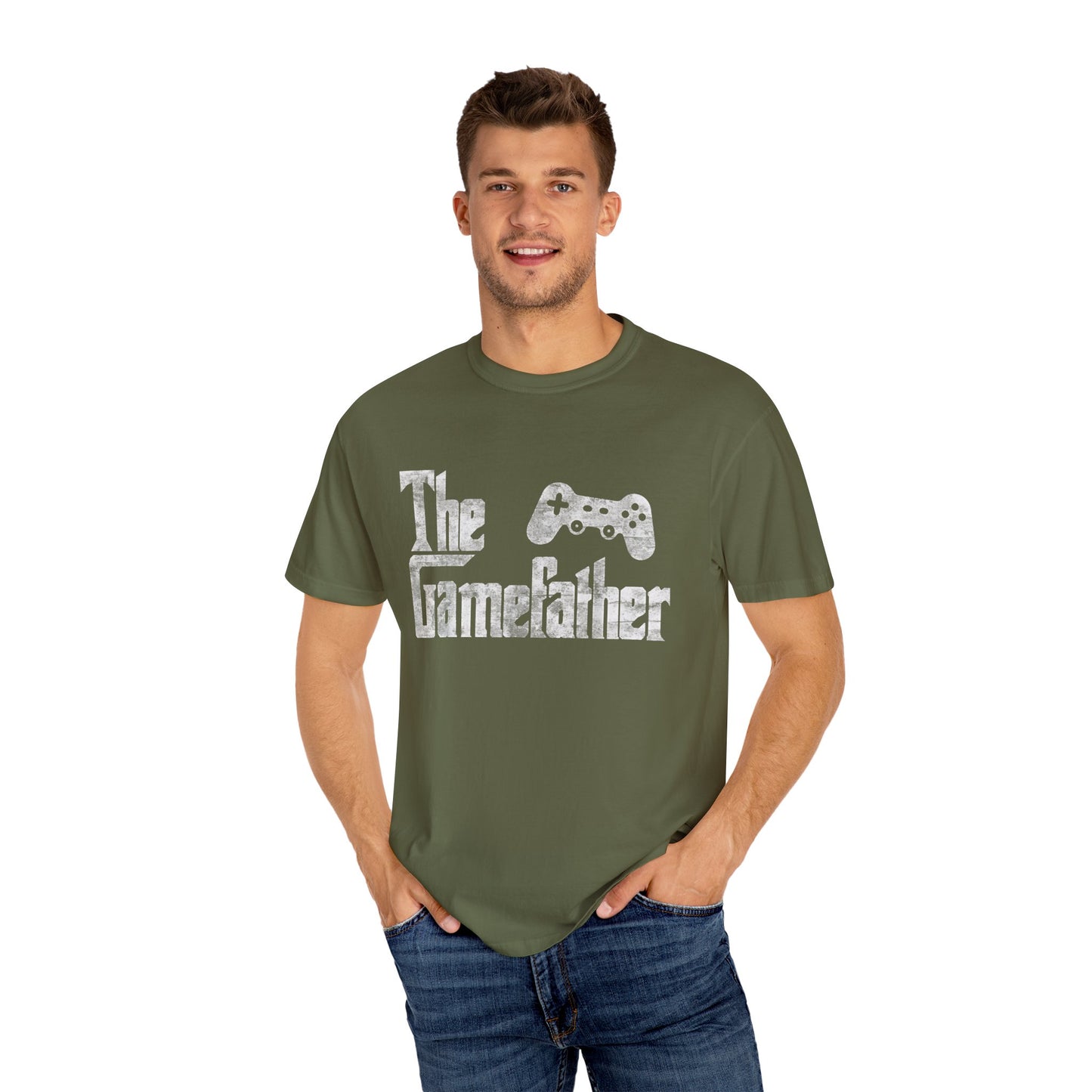 The GameFather Gamer Dad T-shirt