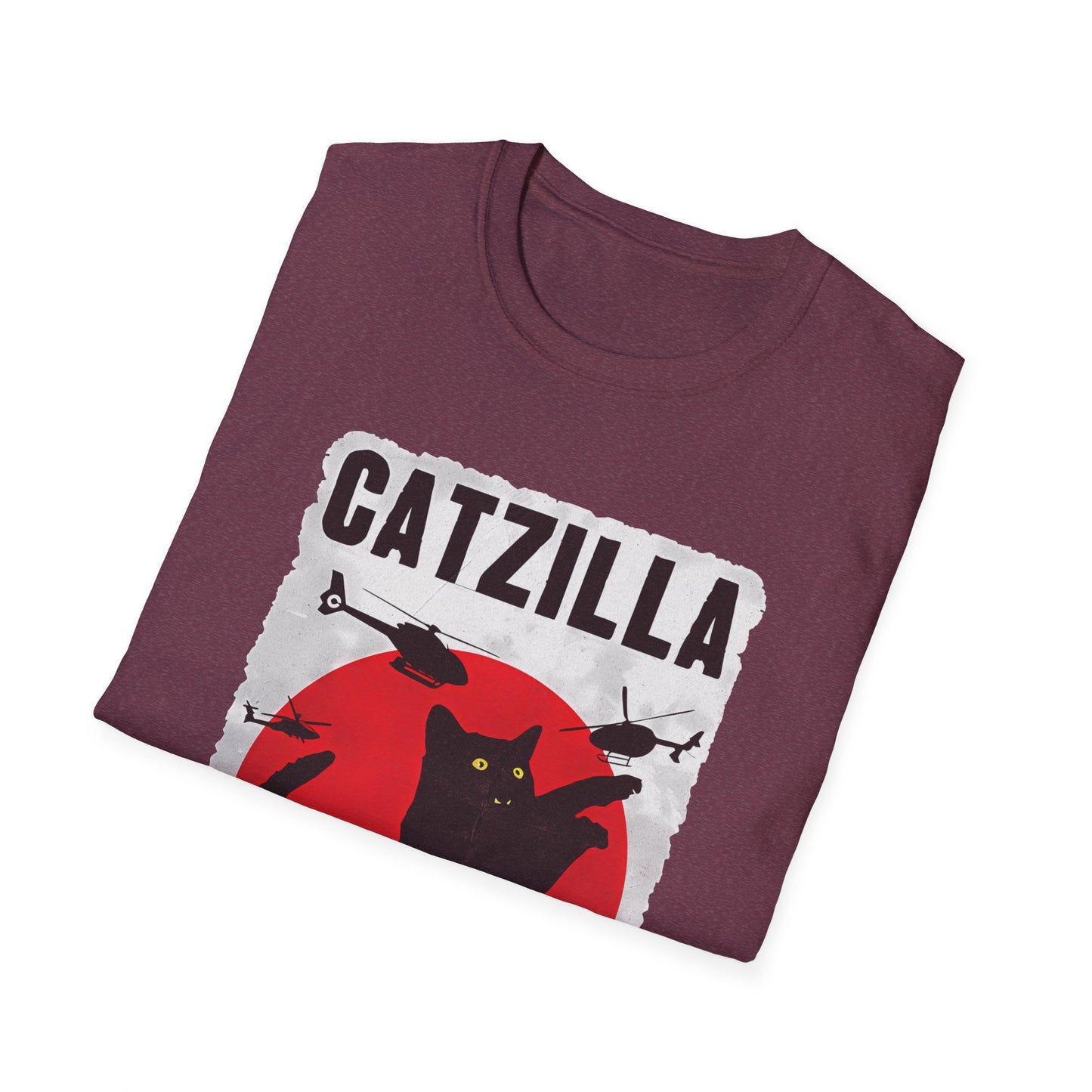Catzilla Pop Culture Godzilla T-Shirt