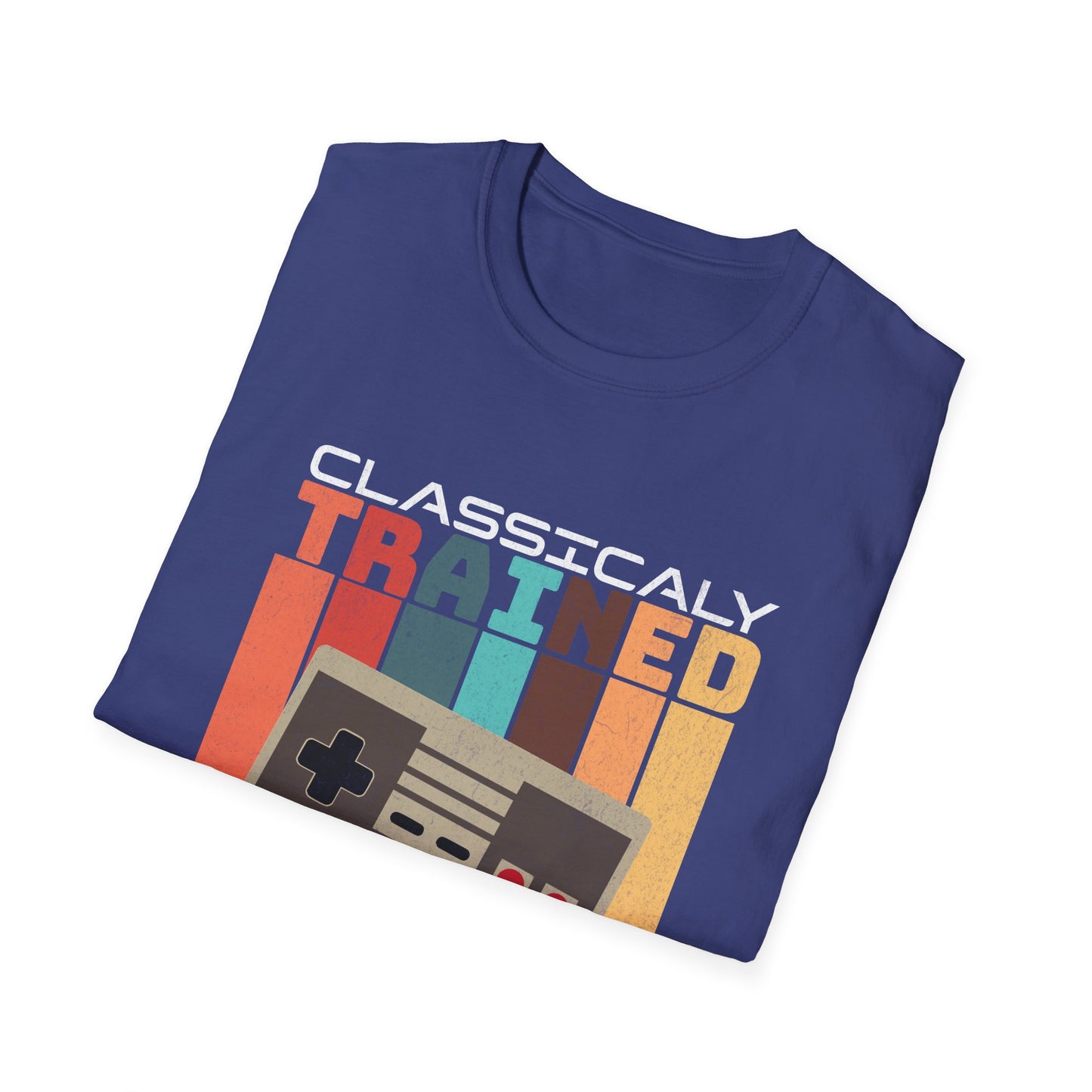 Retro Classically Trained on 8-Bit Quests Gamer T-Shirt