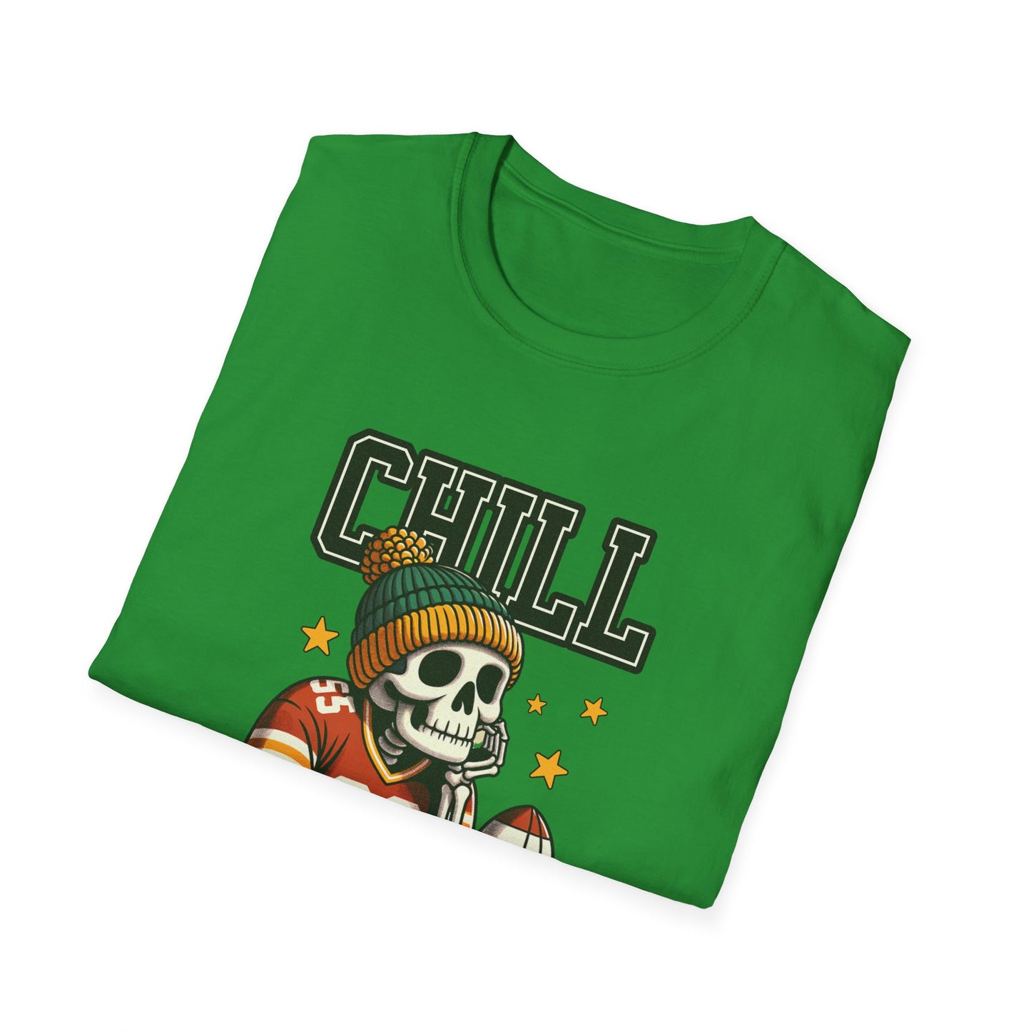Coffee, Chill & Game Day Football Season T-Shirt