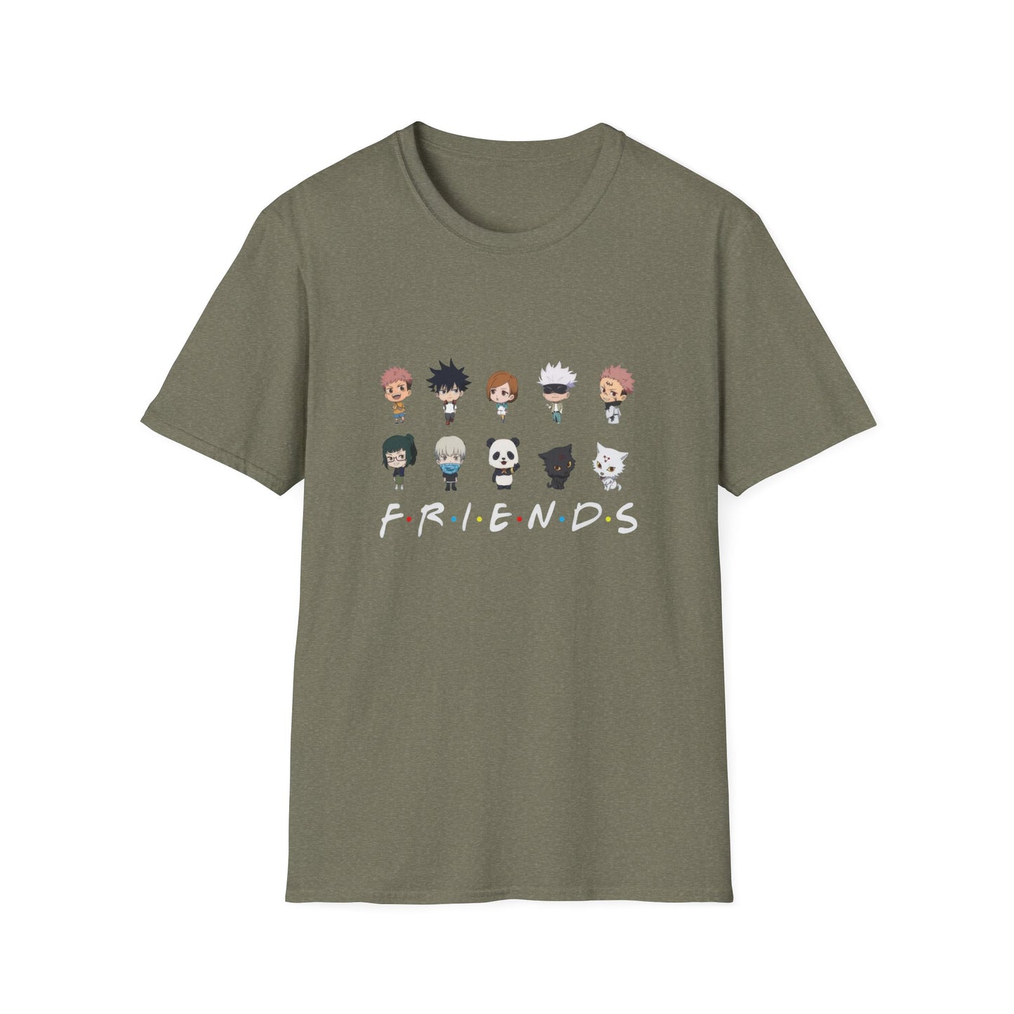 Japanese Anime Culture Super Heroes Friends JJK 0 T-Shirt