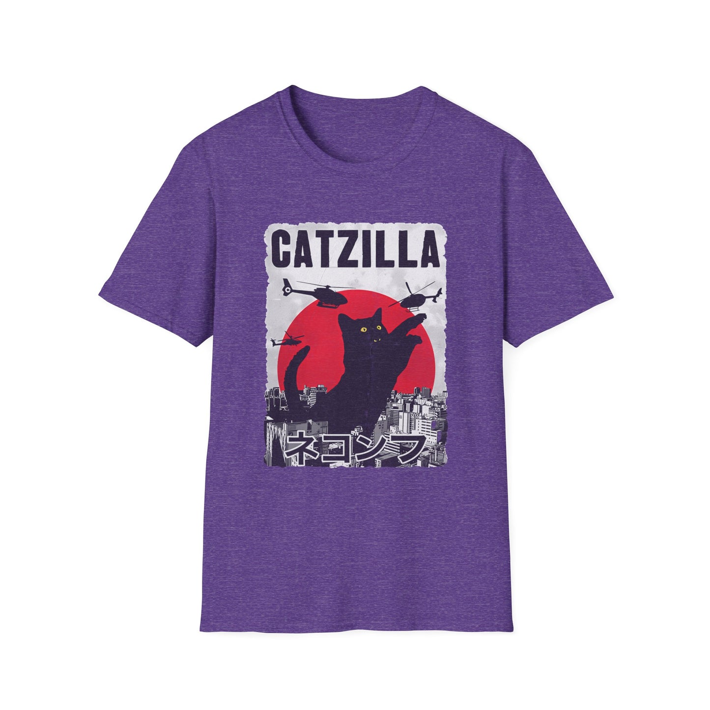 Catzilla Pop Culture Godzilla T-Shirt