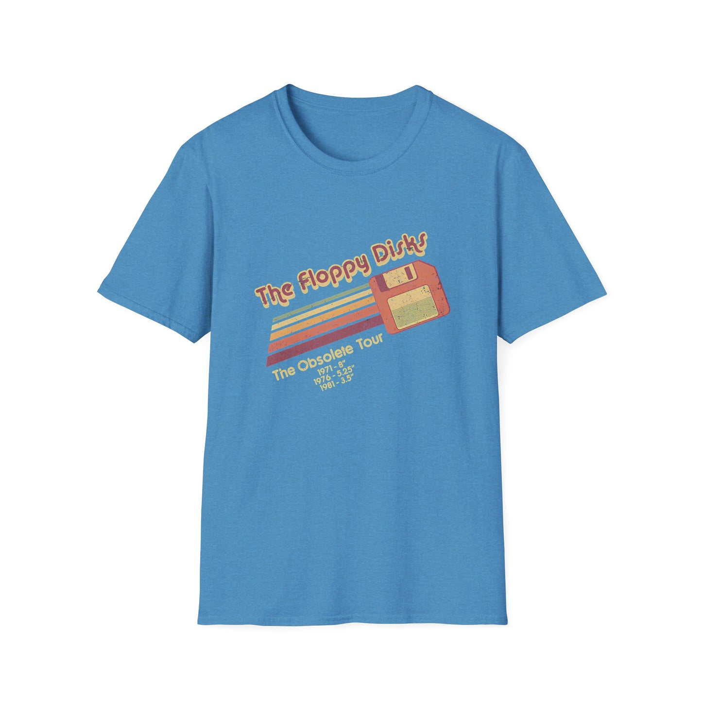 The Vintage Floppy Disk Retro Computer Throwback T-shirt