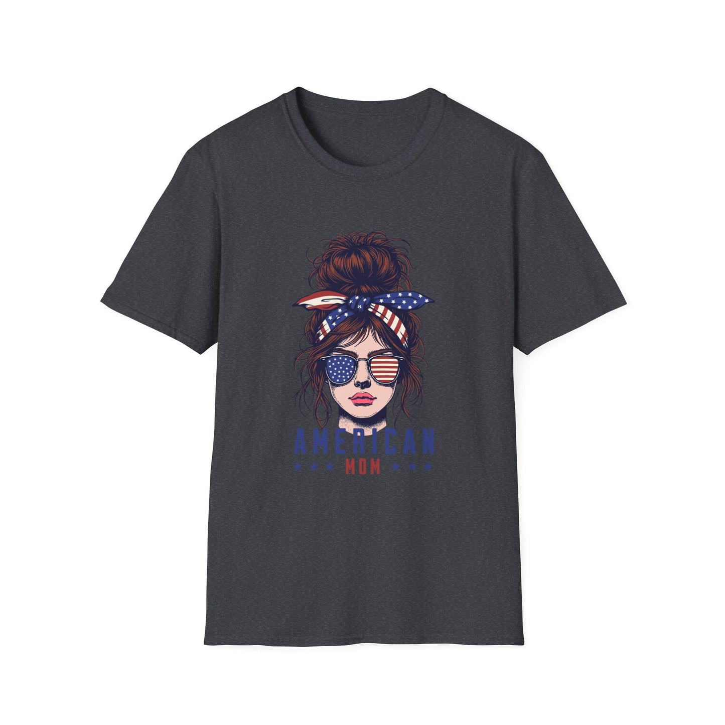4th of July Gifts for Mothers American Mom T-shirt