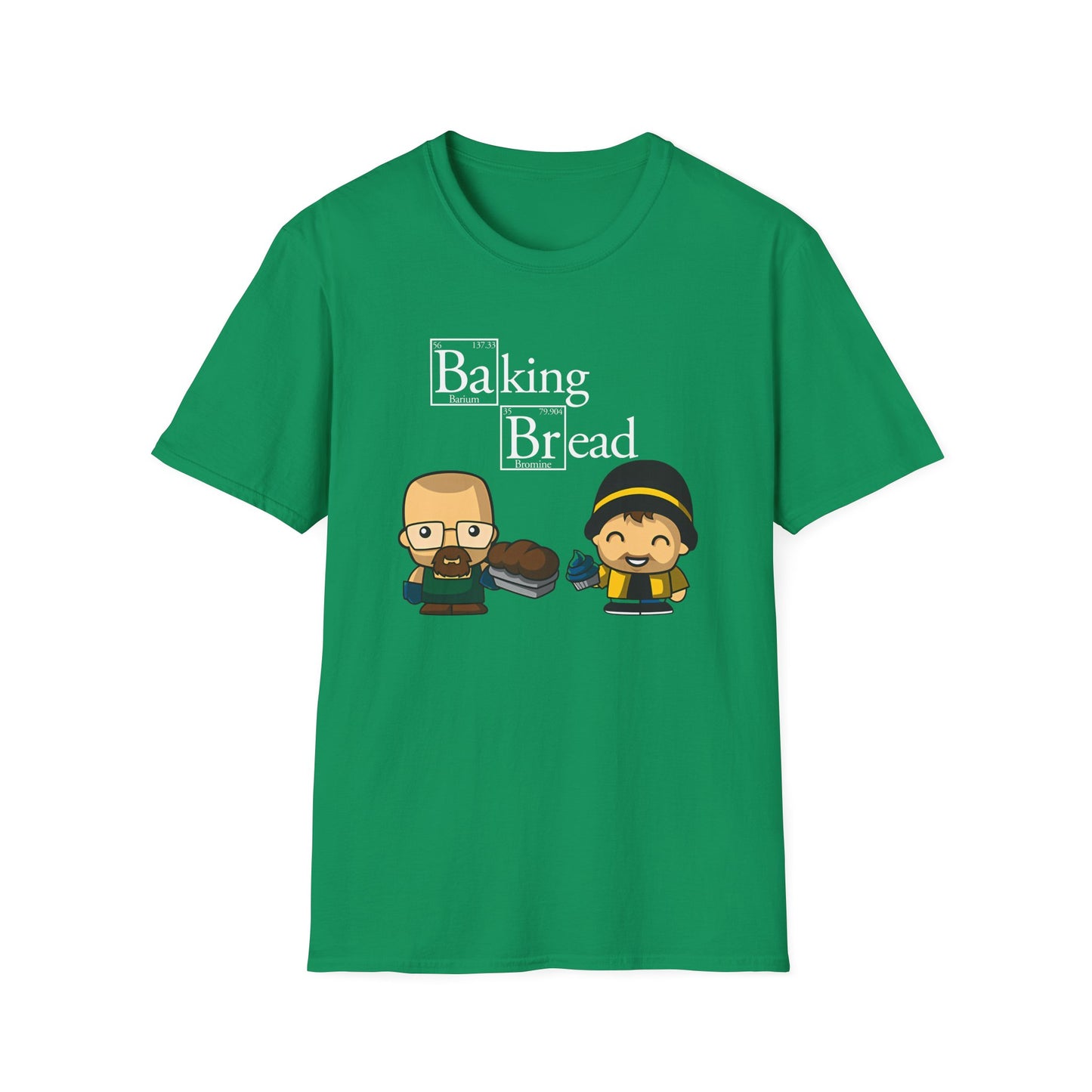 Funny Pop Culture Hilarious Chemistry Student Baking Bread T-Shirt