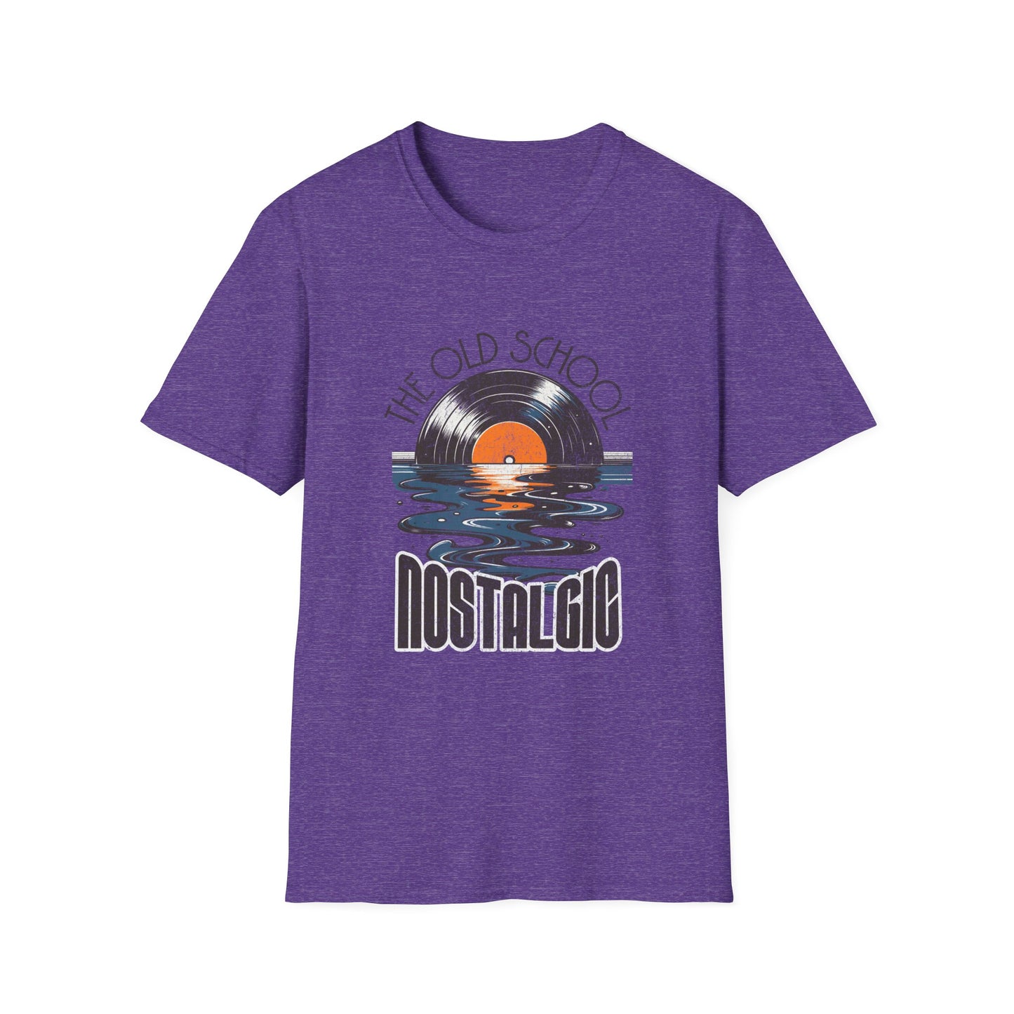 Retro Nostalgic Vintage Vinyl Music T-shirt