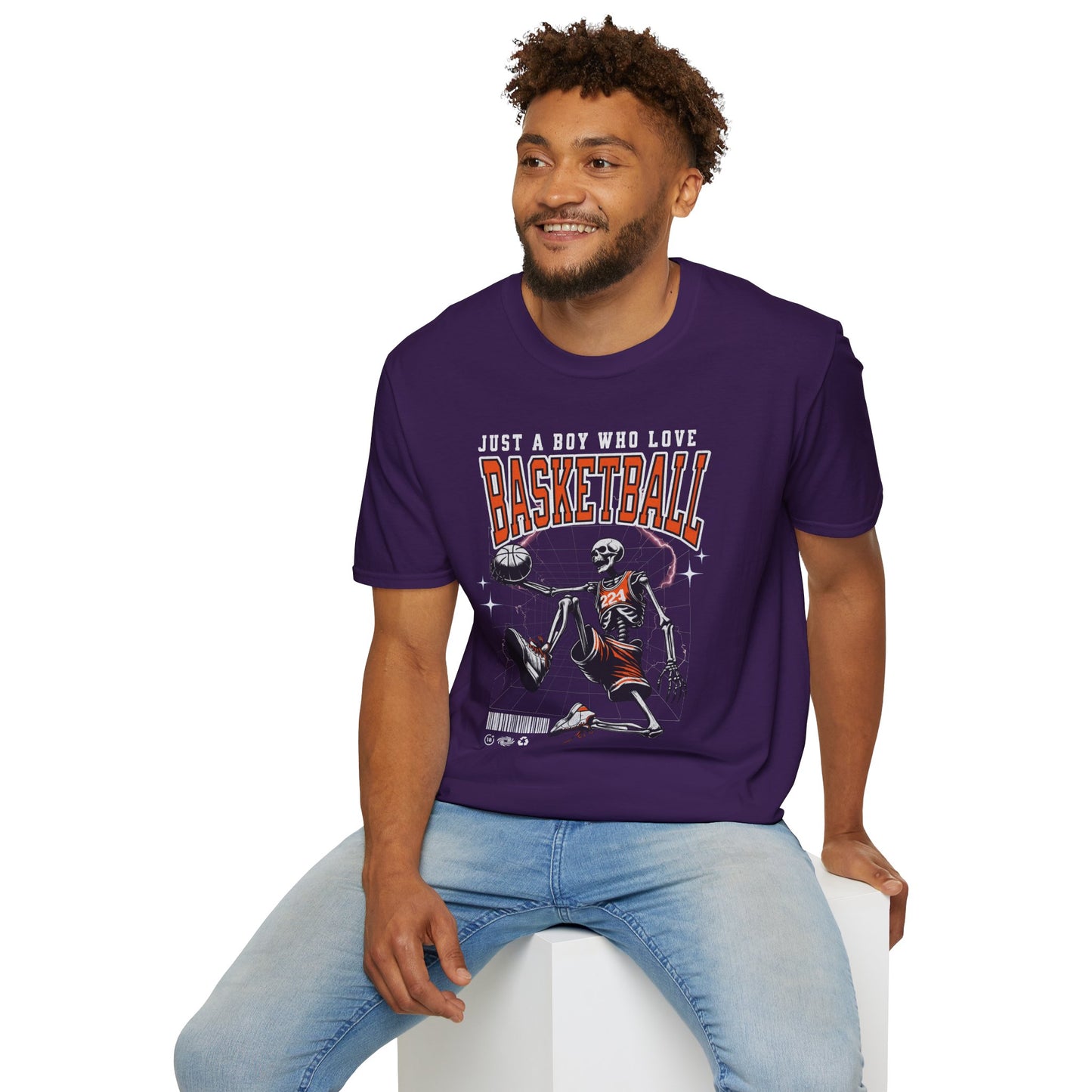 Just a Boy Who Loves Basketball T-Shirt