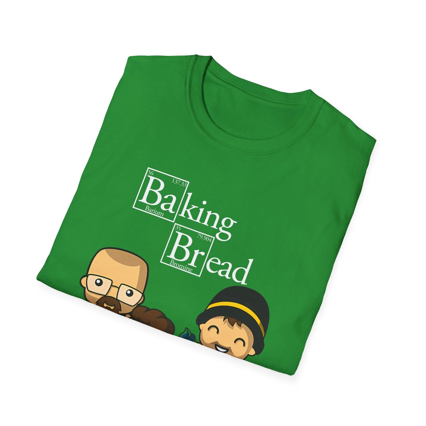 Funny Pop Culture Hilarious Chemistry Student Baking Bread T-Shirt