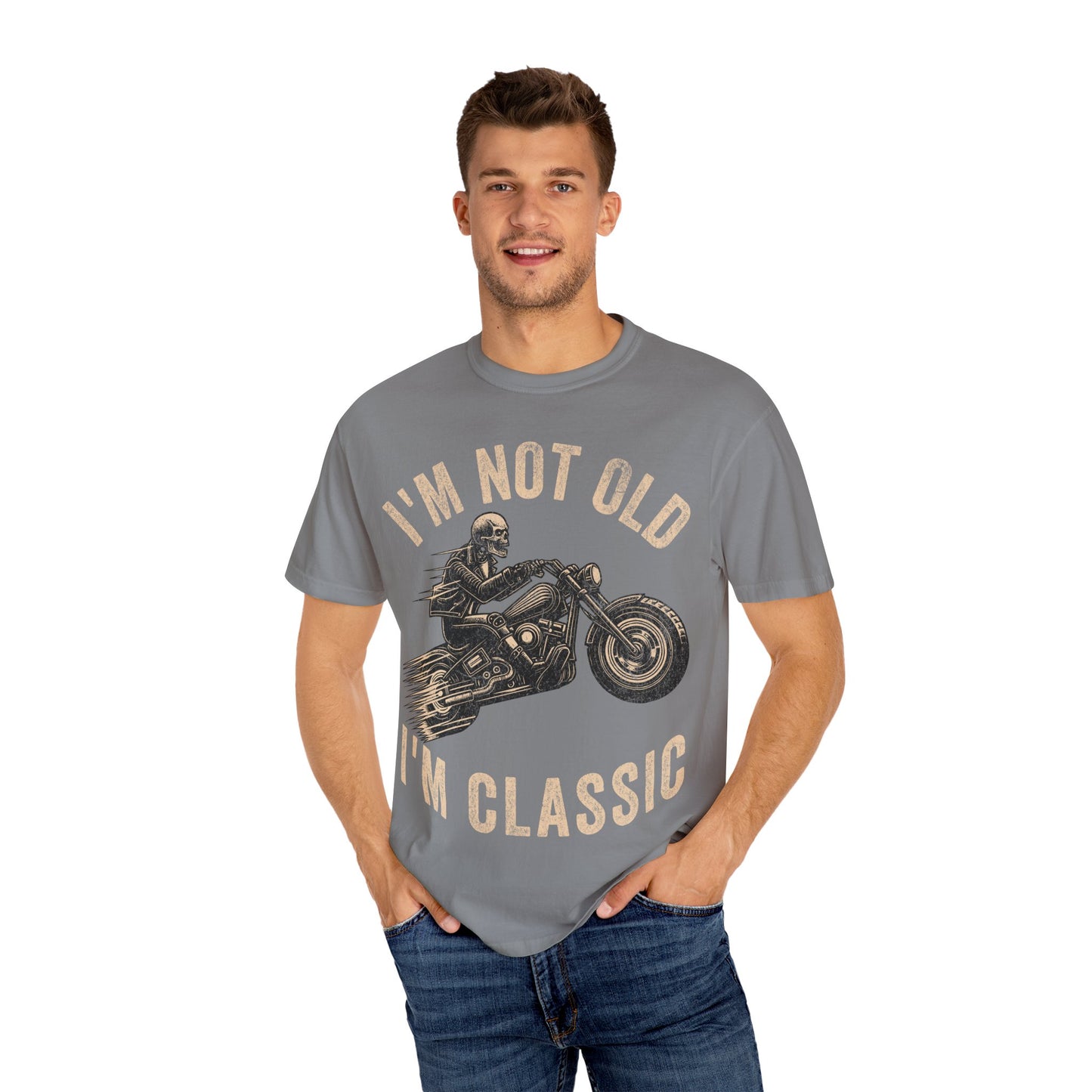 Biker Dad – I’m Not Old, I’m Classic Father’s Day T-Shirt