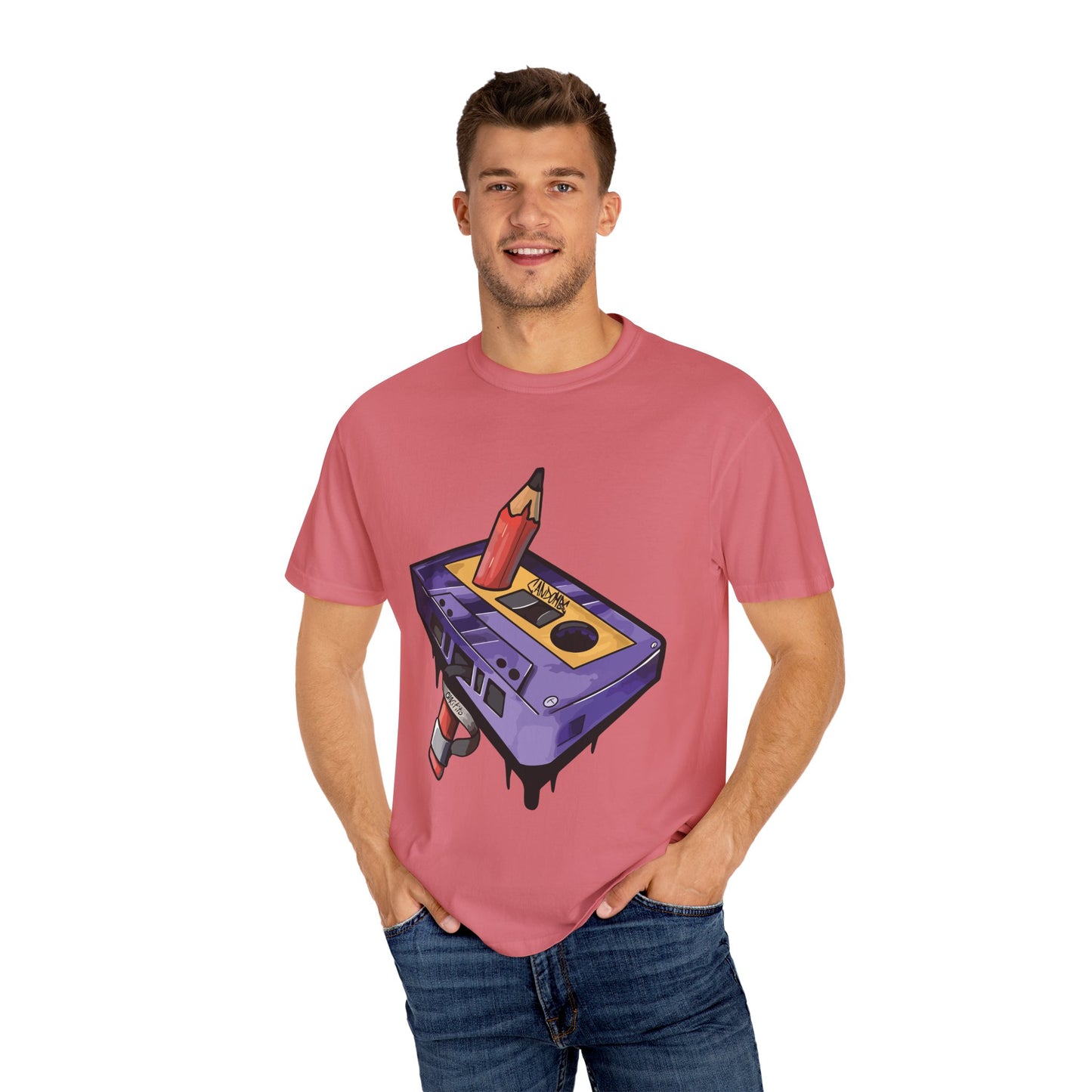 Funny Cassette Music Streetwear T-shirt