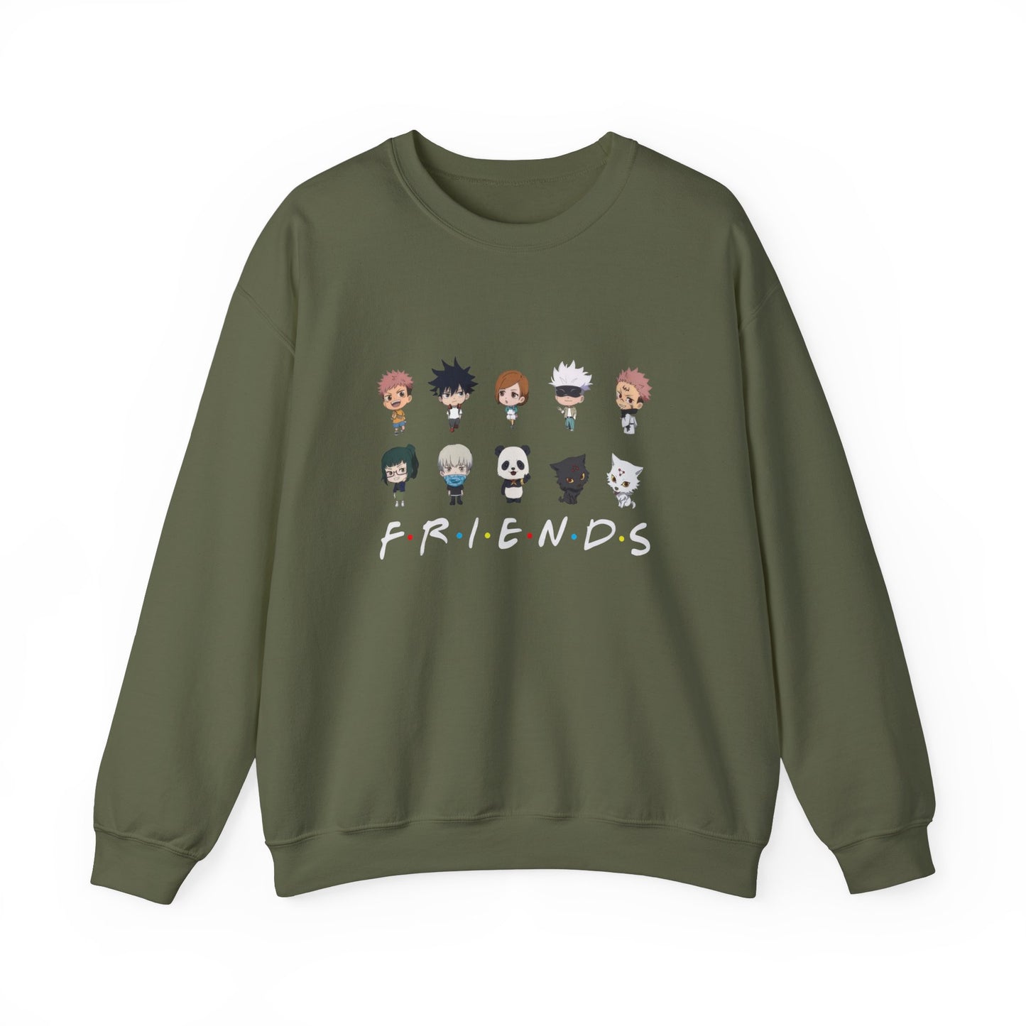 Anime Hero Squad JJK Friends Sweatshirt