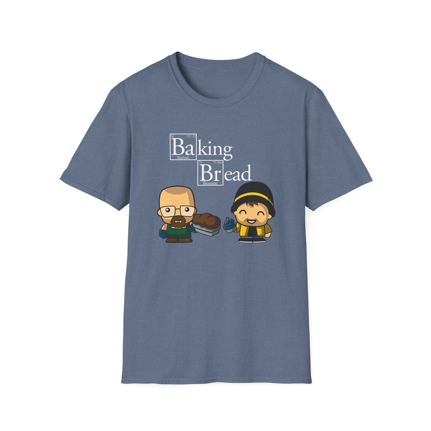 Funny Pop Culture Hilarious Chemistry Student Baking Bread T-Shirt