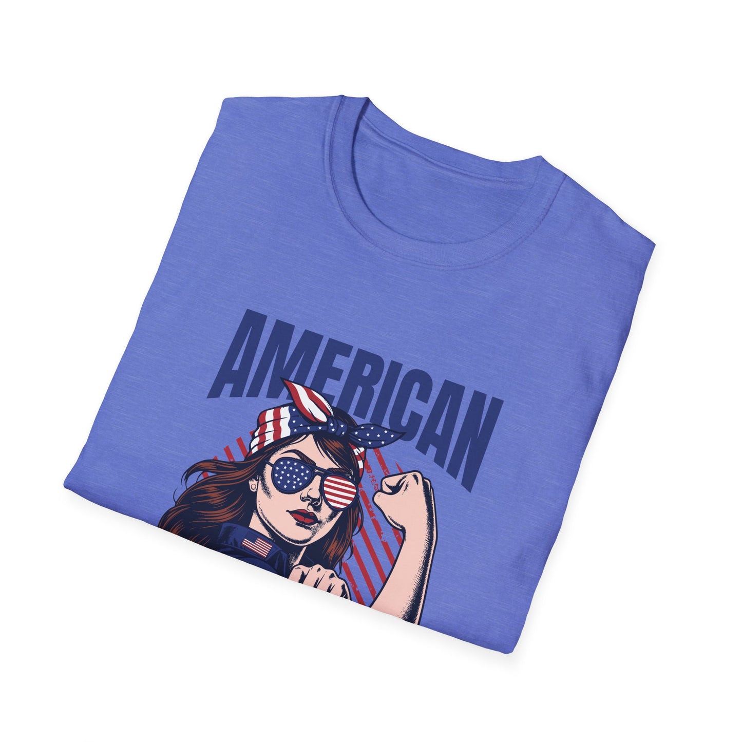 American Empowered Woman 4th of July Gifts Women's T-shirt