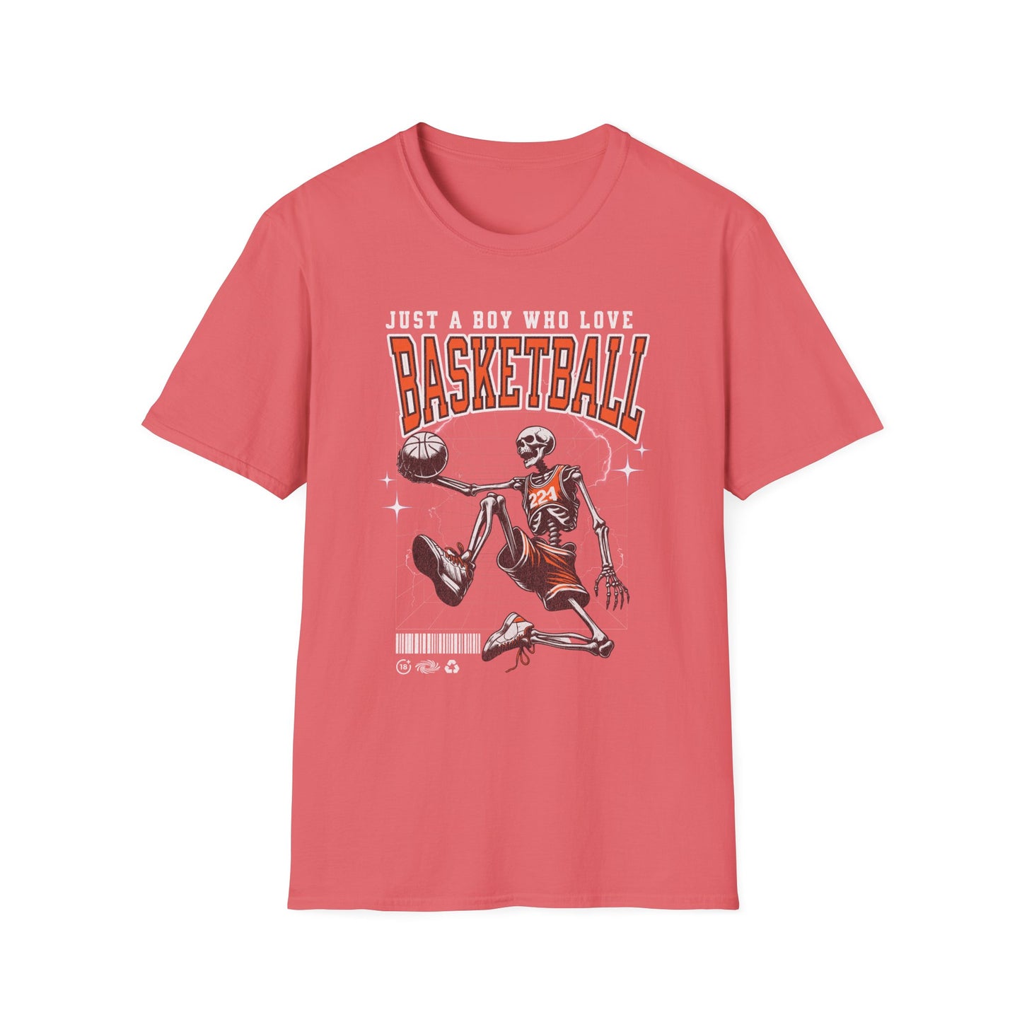 Just a Boy Who Loves Basketball T-Shirt