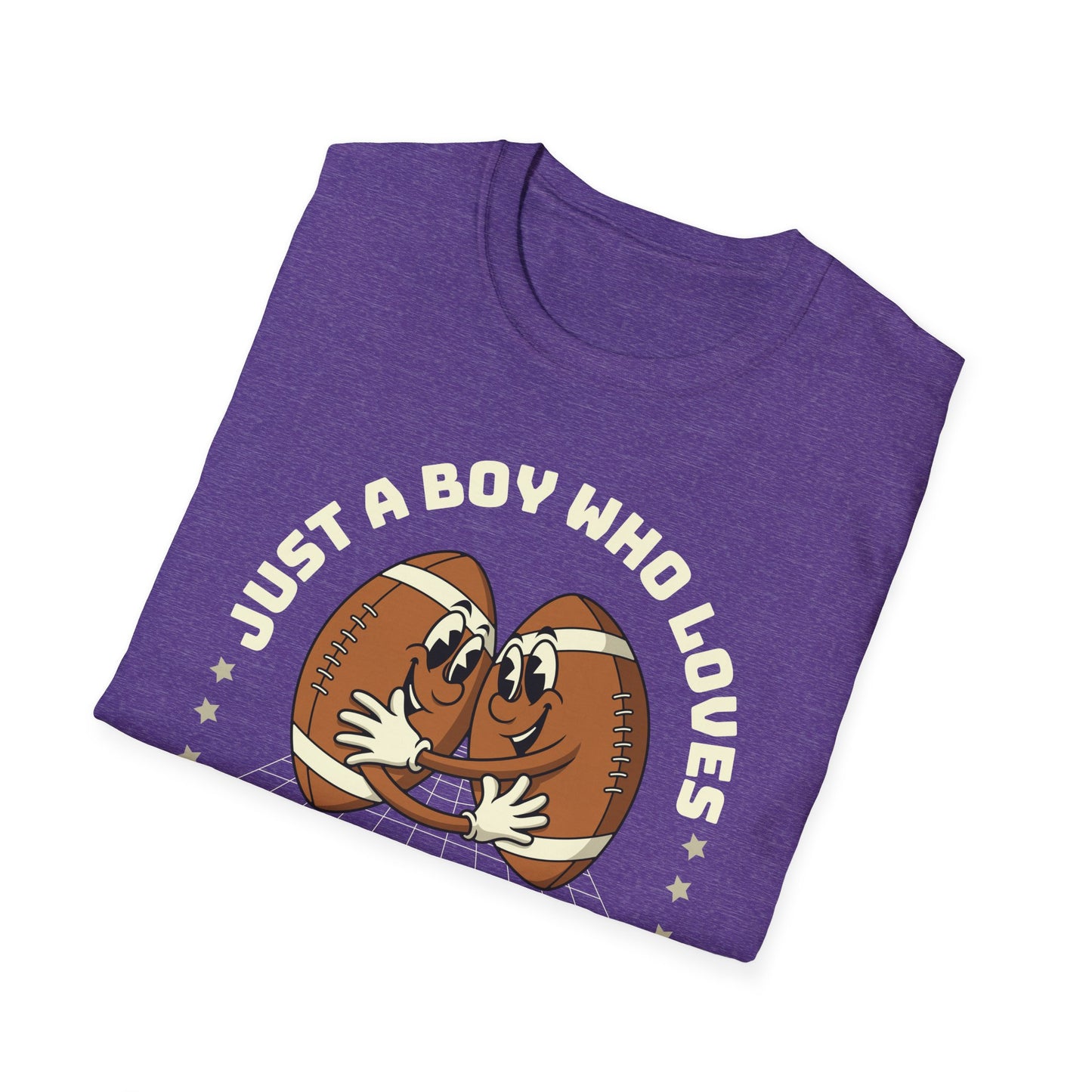 Just a Boy Who Loves Football Game Day T-Shirt