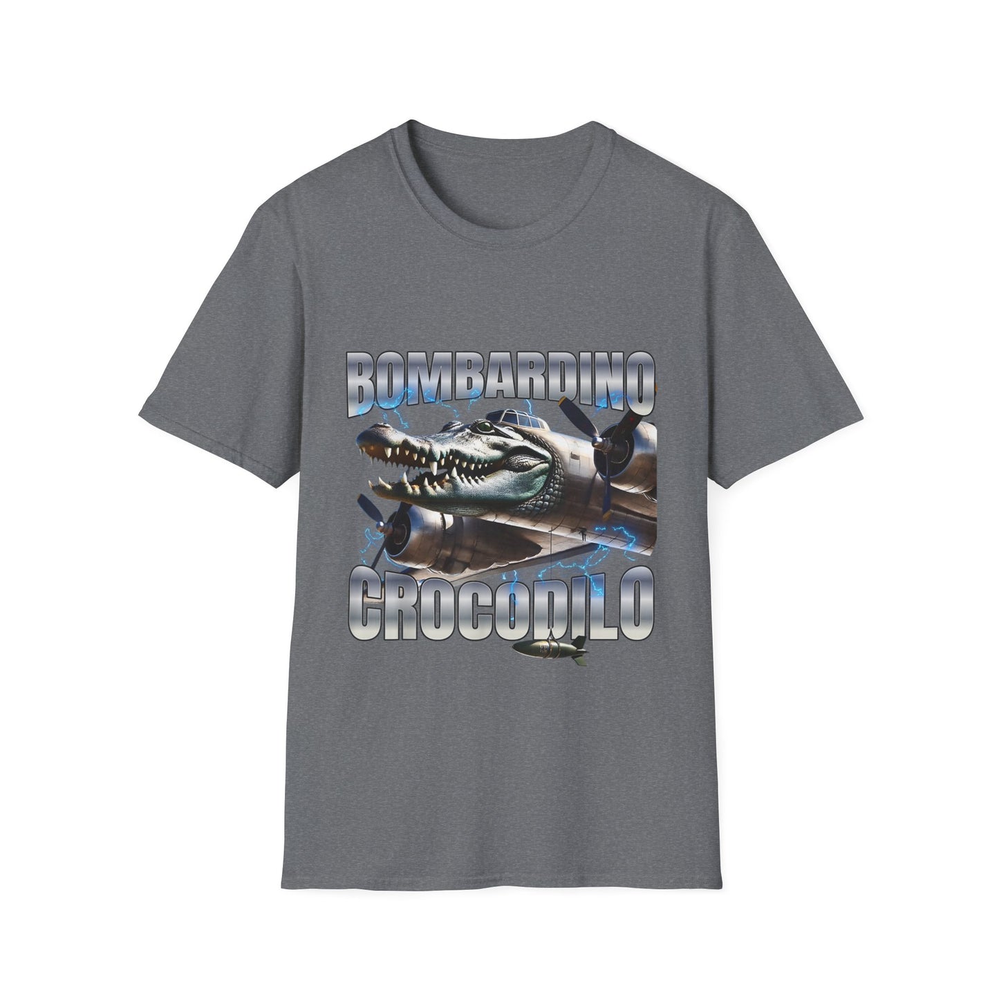 Funny Meme Bombardino Crocodilo T-shirt