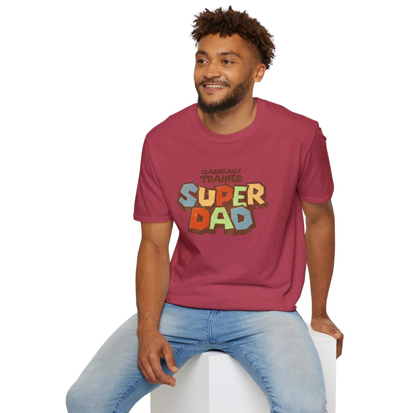 Classically Trained Super Dad Father's Day T-Shirt