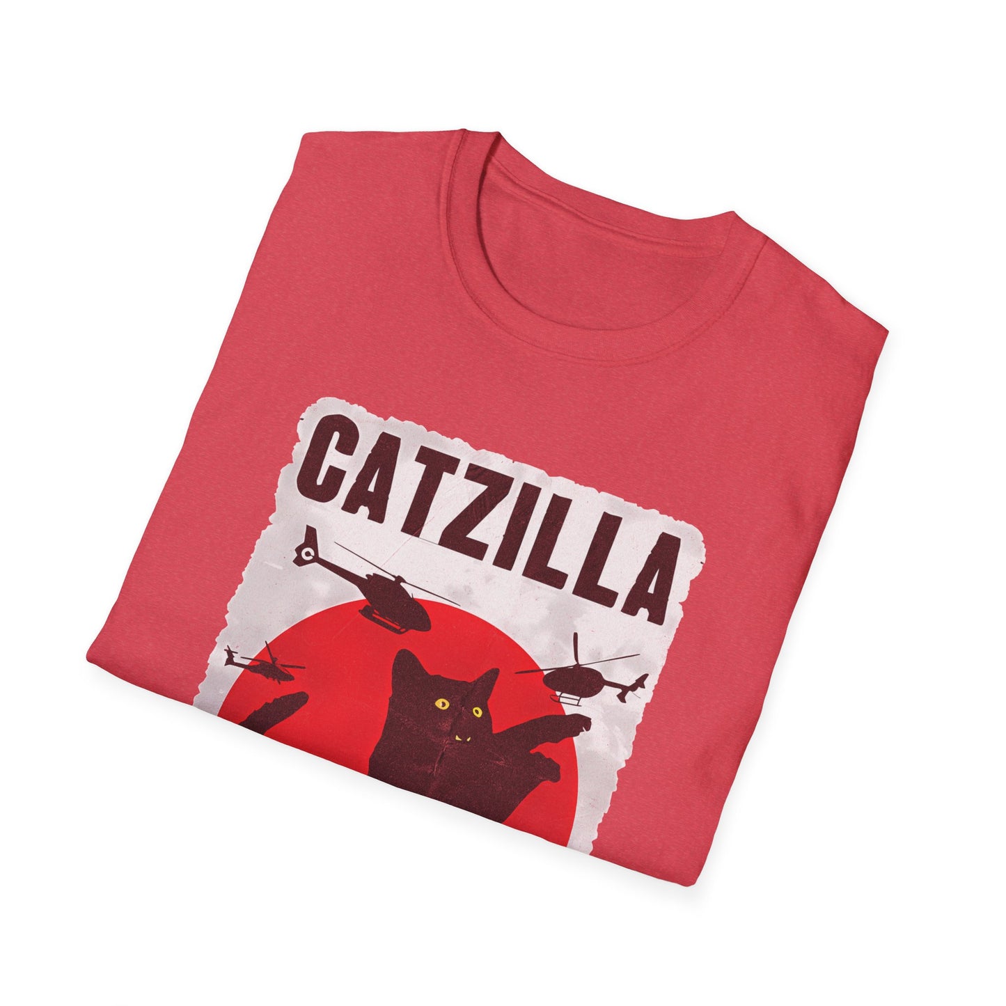 Catzilla Pop Culture Godzilla T-Shirt