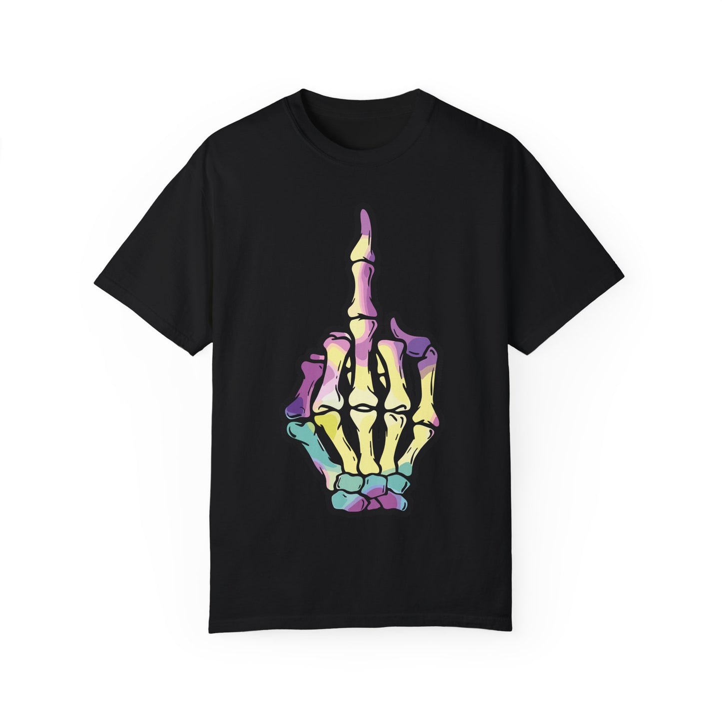 Skeleton Hand F You Streetwear T-shirt