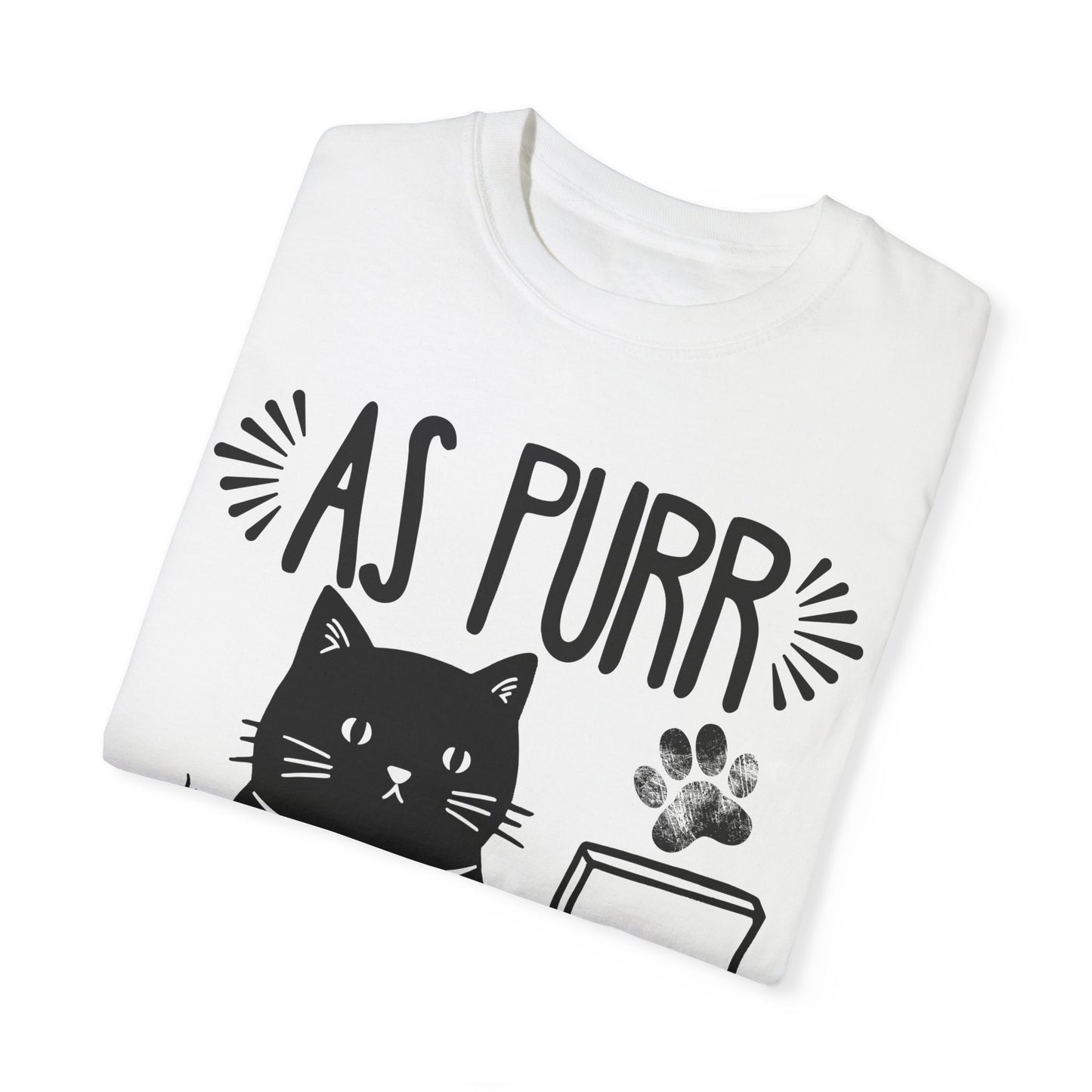As Purr My Last Email Funny Cat T-shirt