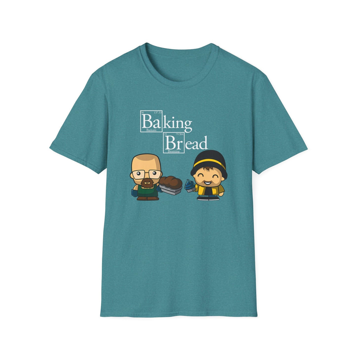 Funny Pop Culture Hilarious Chemistry Student Baking Bread T-Shirt