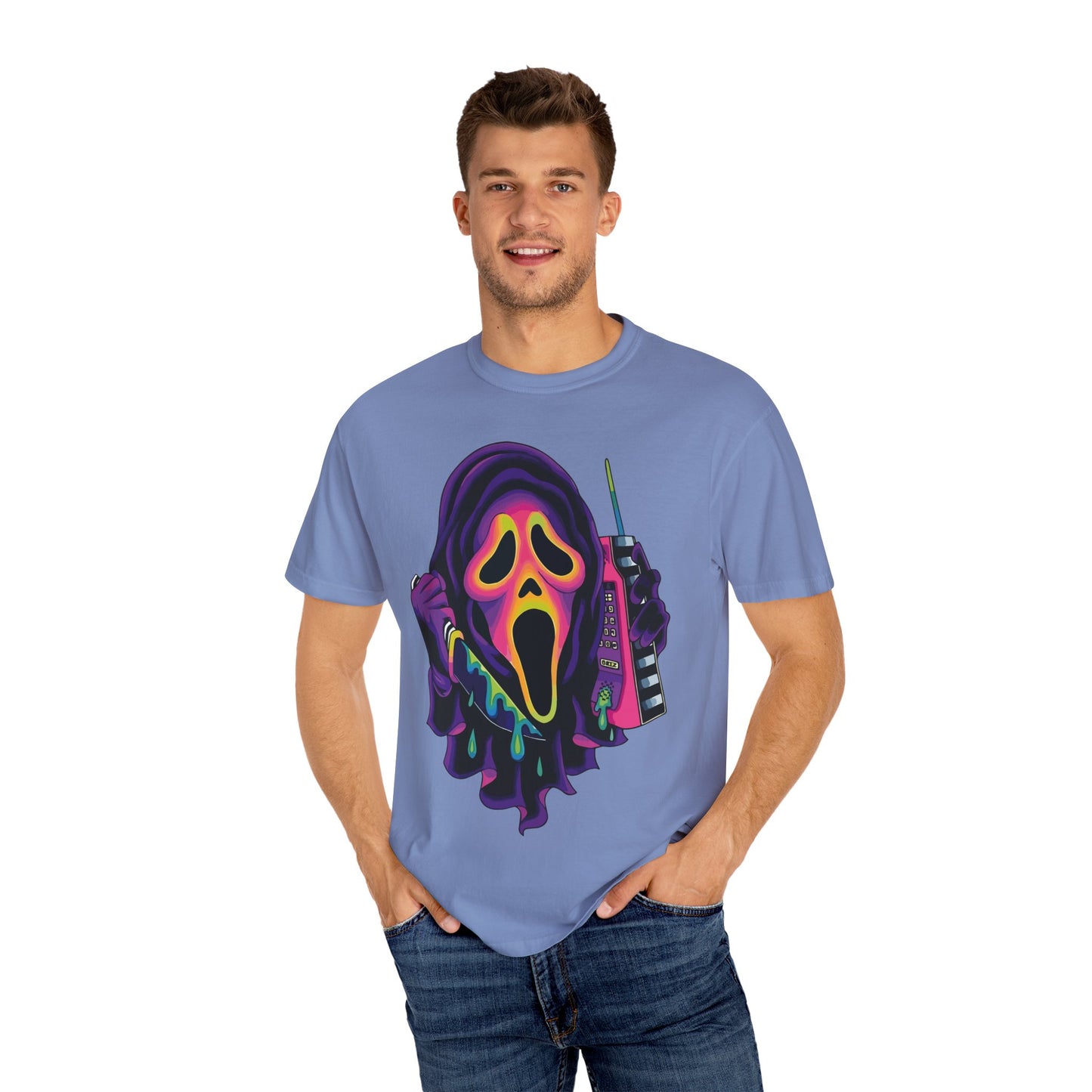 Scary Ghostface Horror Streetwear T-shirt