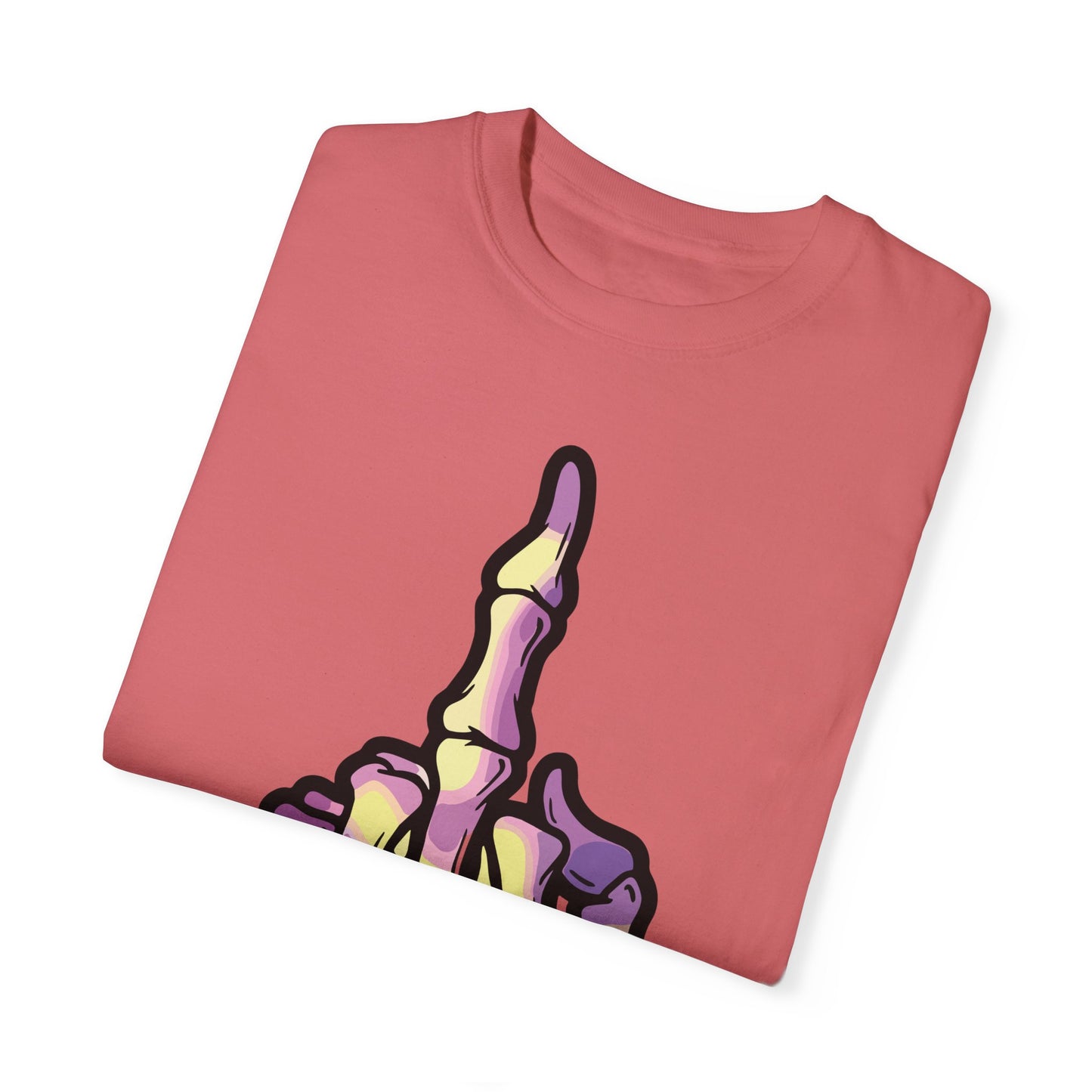 Skeleton Hand F You Streetwear T-shirt
