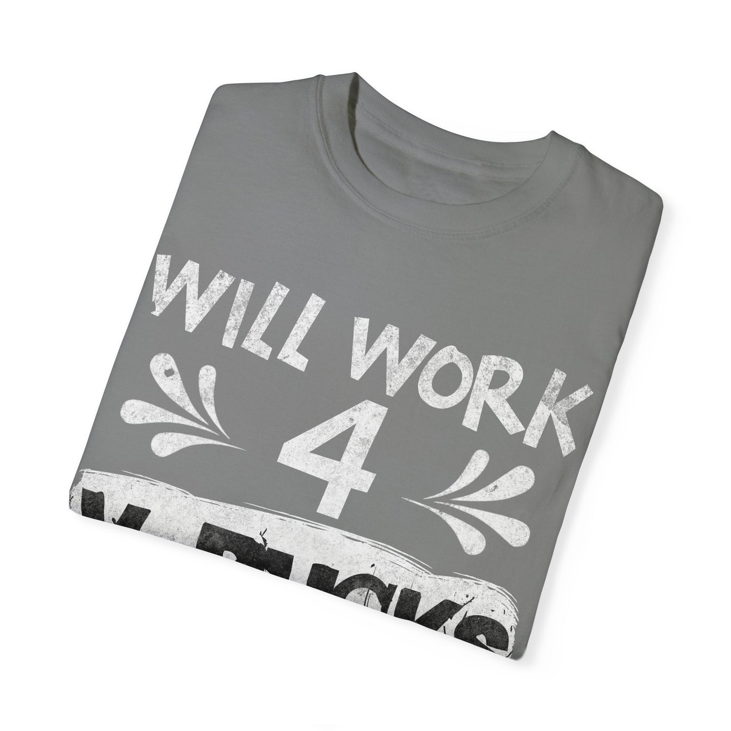 Will Work for V-Bucks Funny Gamer T-shirt