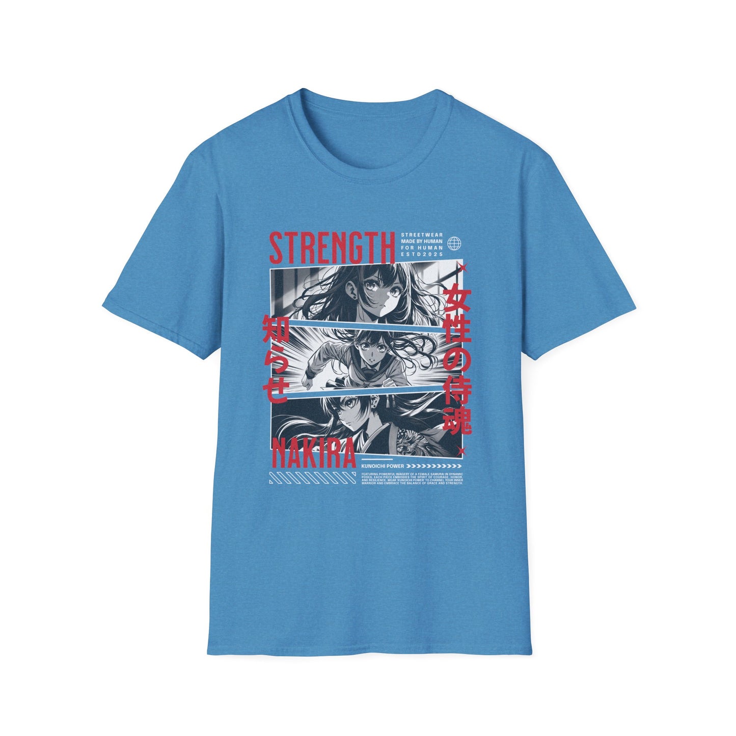 Nakira Strength Anime Girl T-Shirt