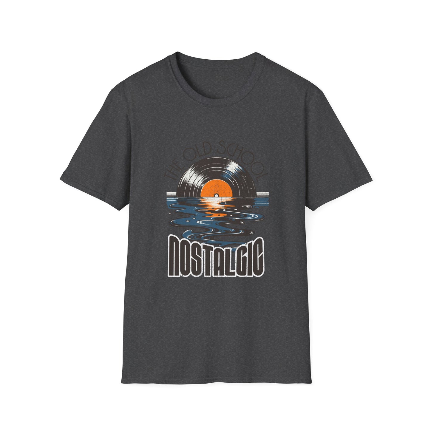 Retro Nostalgic Vintage Vinyl Music T-shirt