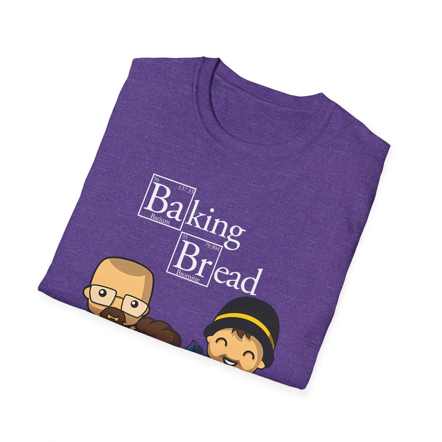 Funny Pop Culture Hilarious Chemistry Student Baking Bread T-Shirt