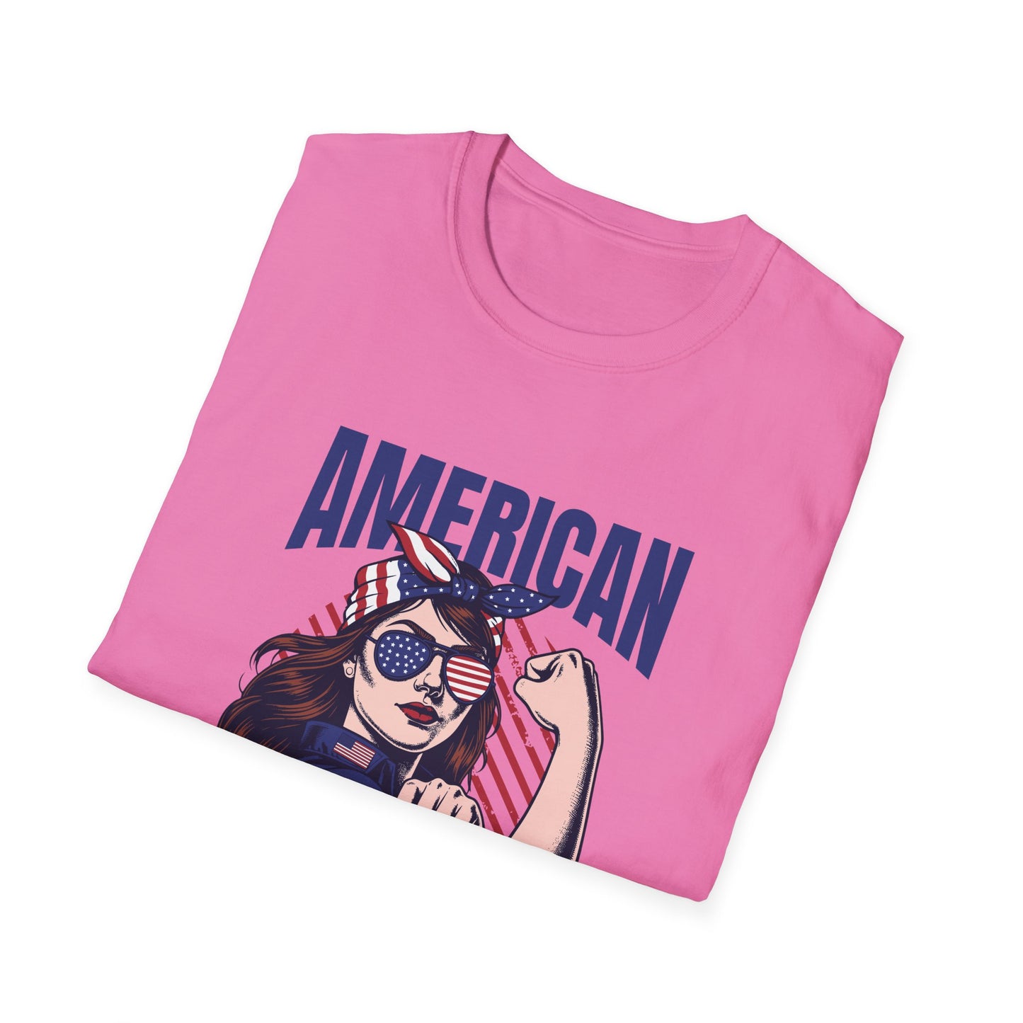 American Empowered Woman 4th of July Gifts Women's T-shirt