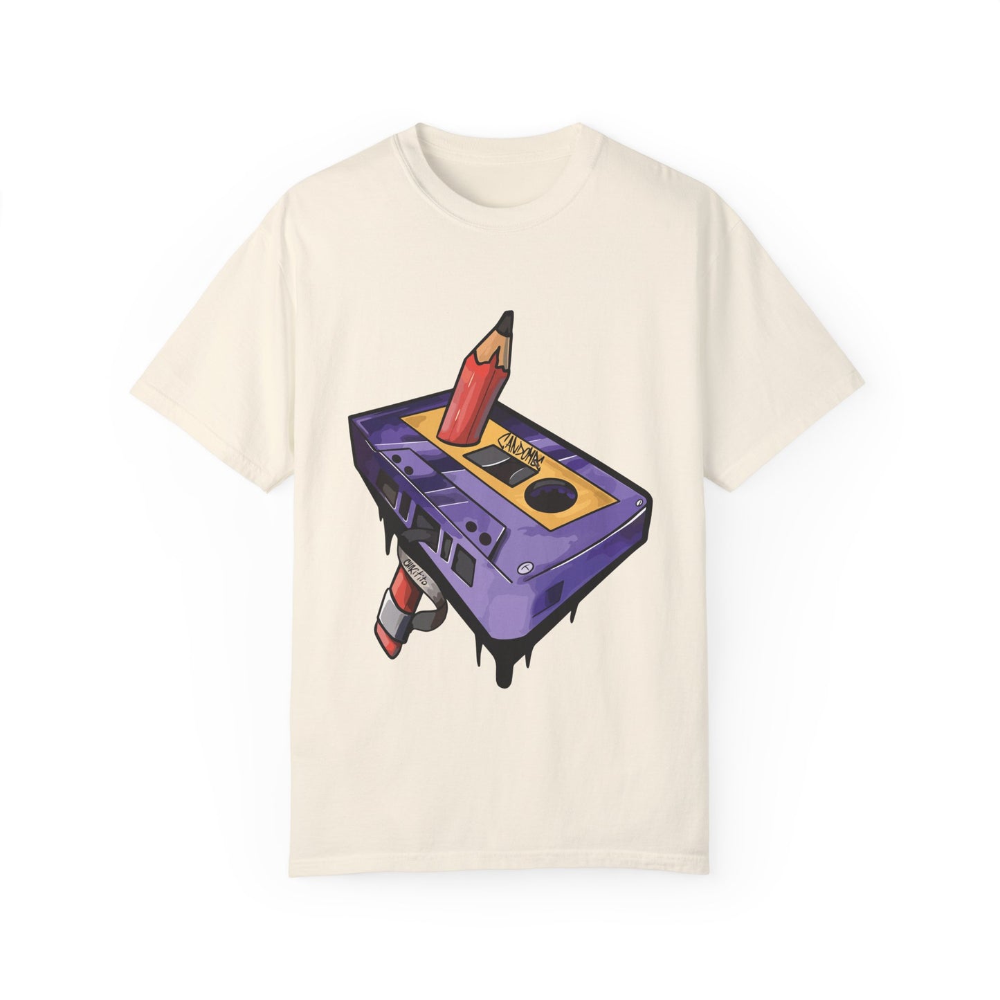 Funny Cassette Music Streetwear T-shirt
