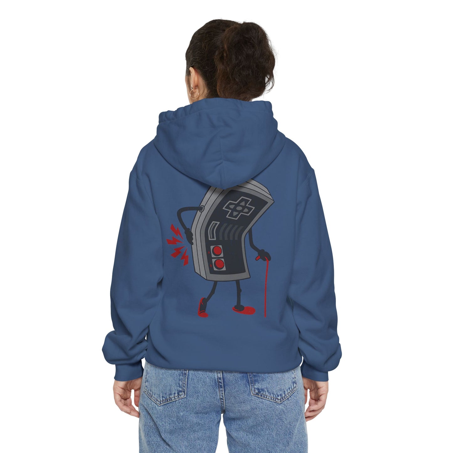 Retro Video Games Controller Old School Gamer Hoodie