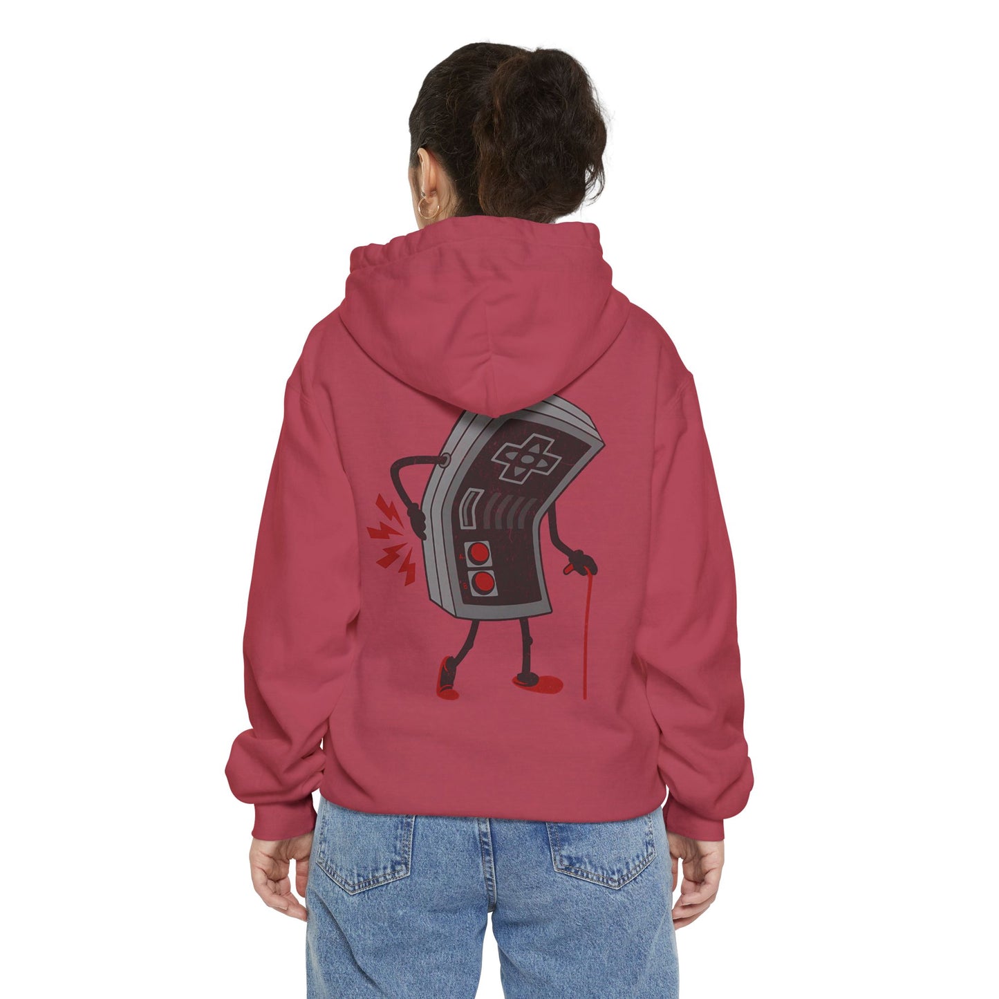 Retro Video Games Controller Old School Gamer Hoodie