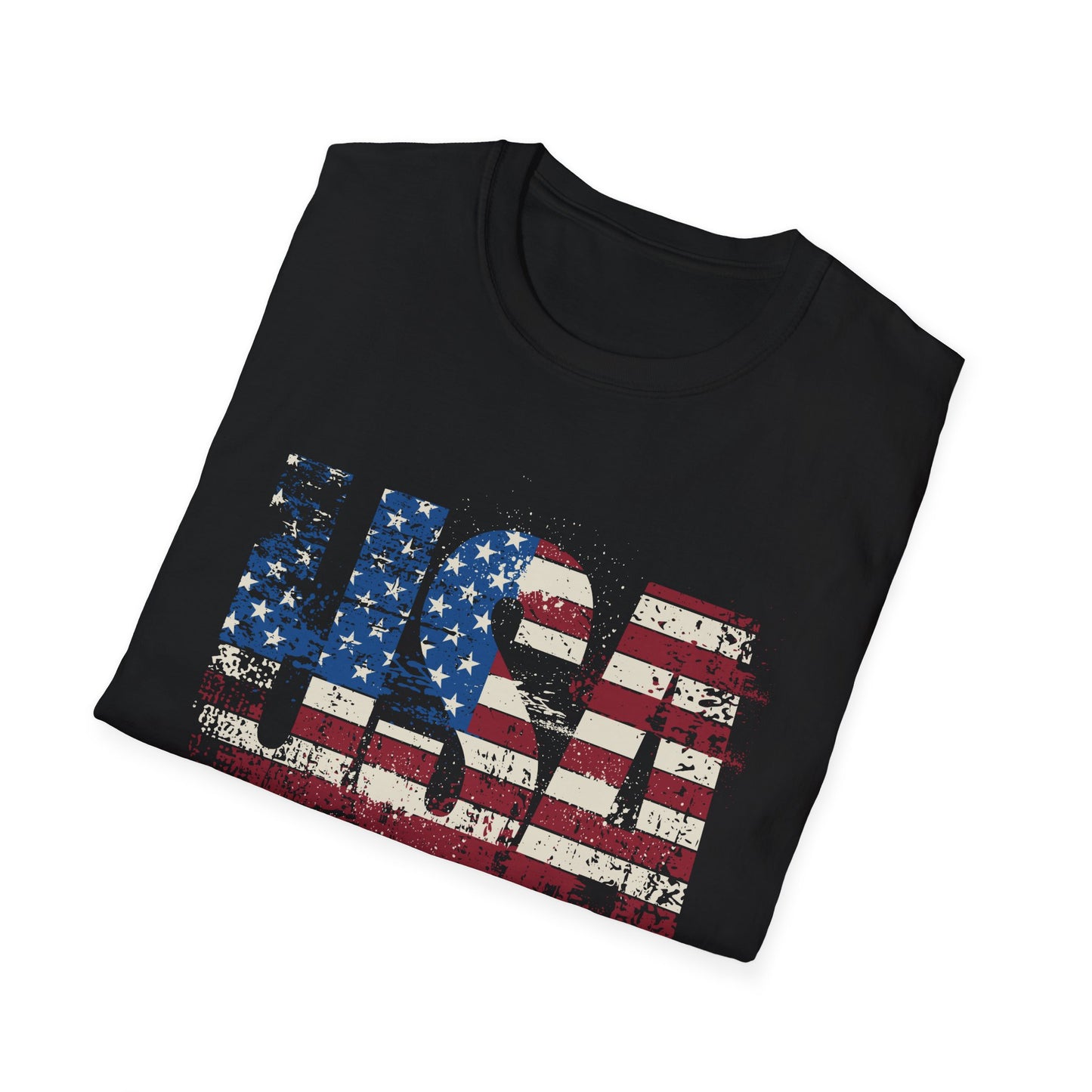 USA Pride US Flag Made in America 4th of July T-shirt