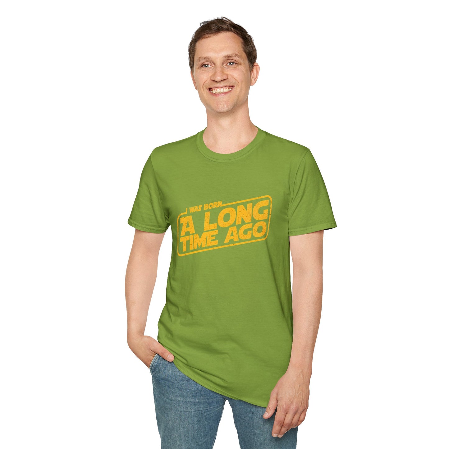 I Was Born A Long Time Ago Funny Pop Culture T-Shirt