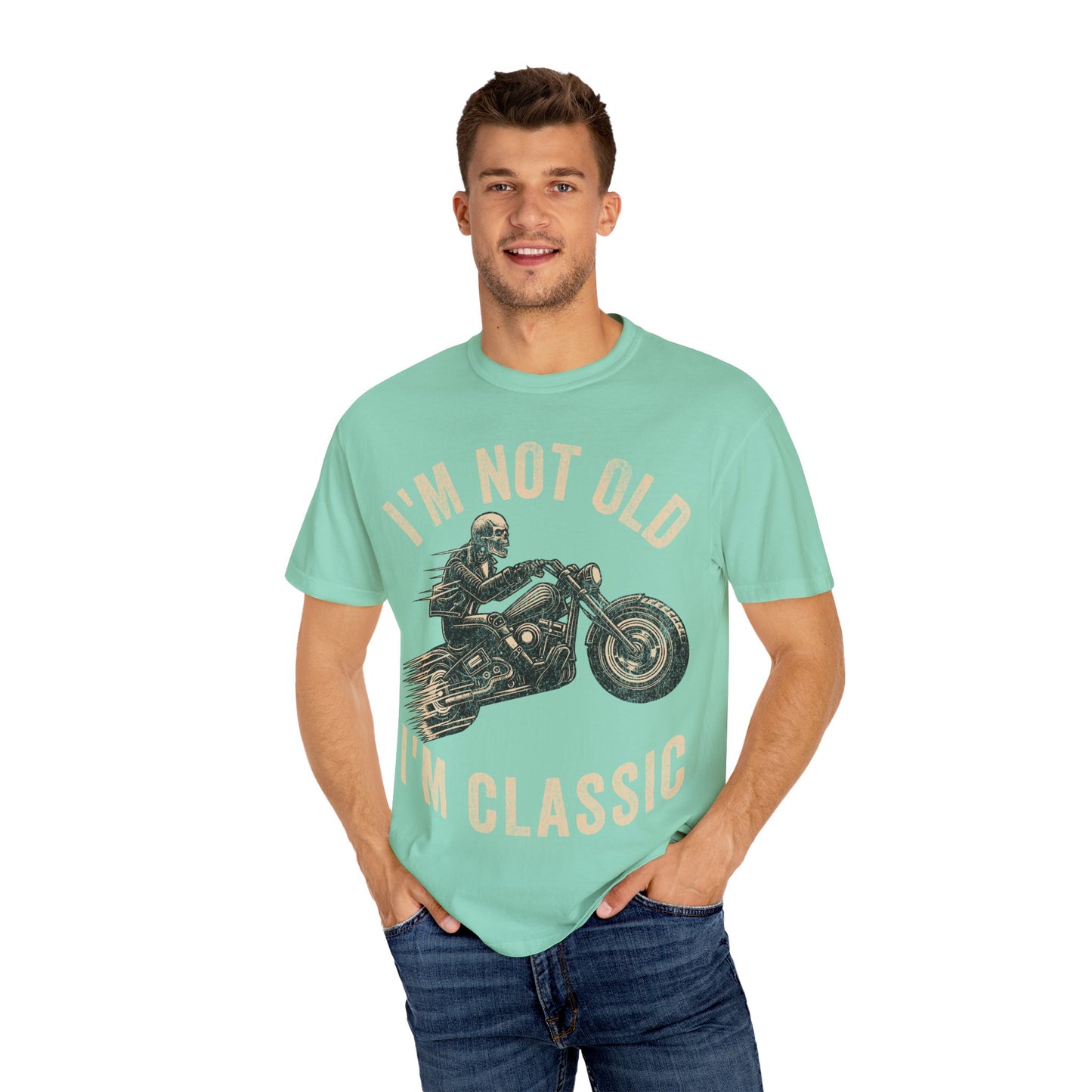 Biker Dad – I’m Not Old, I’m Classic Father’s Day T-Shirt
