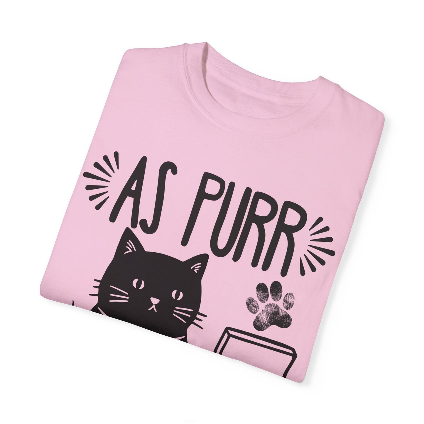 As Purr My Last Email Funny Cat T-shirt